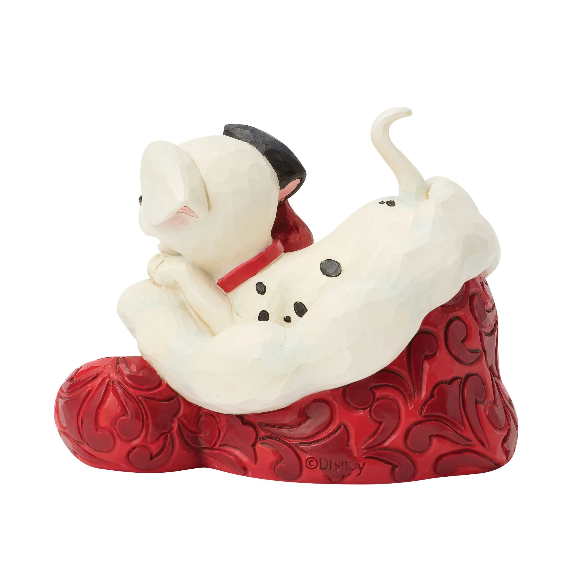 101 Dalmation Santa Hat Figurine - Image 5