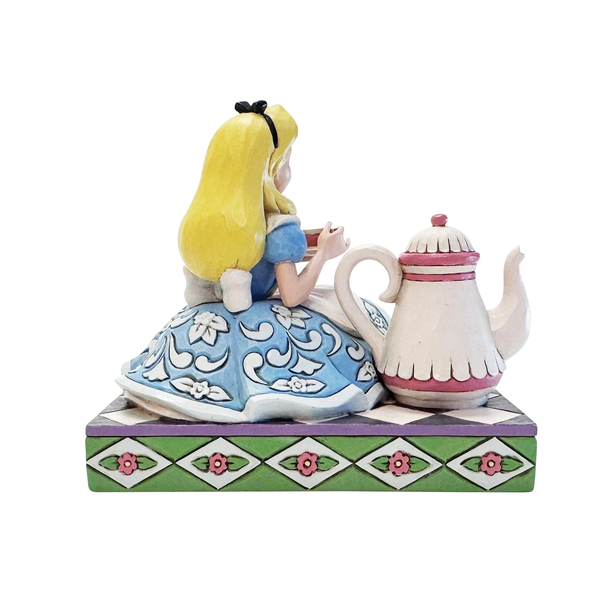 A Cup of Curiosity (Alice with Teapot Figurine) - Image 4