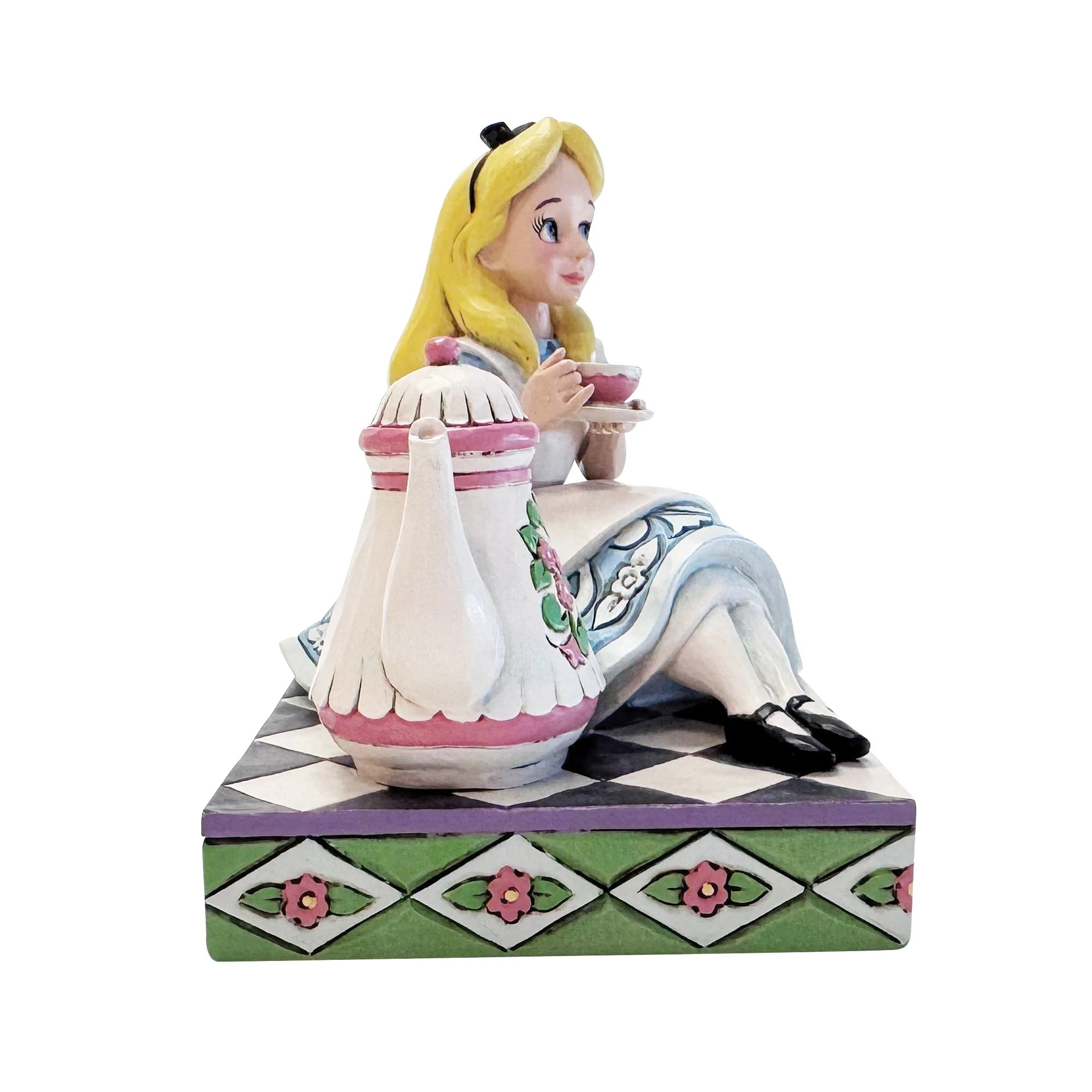 A Cup of Curiosity (Alice with Teapot Figurine) - Image 5