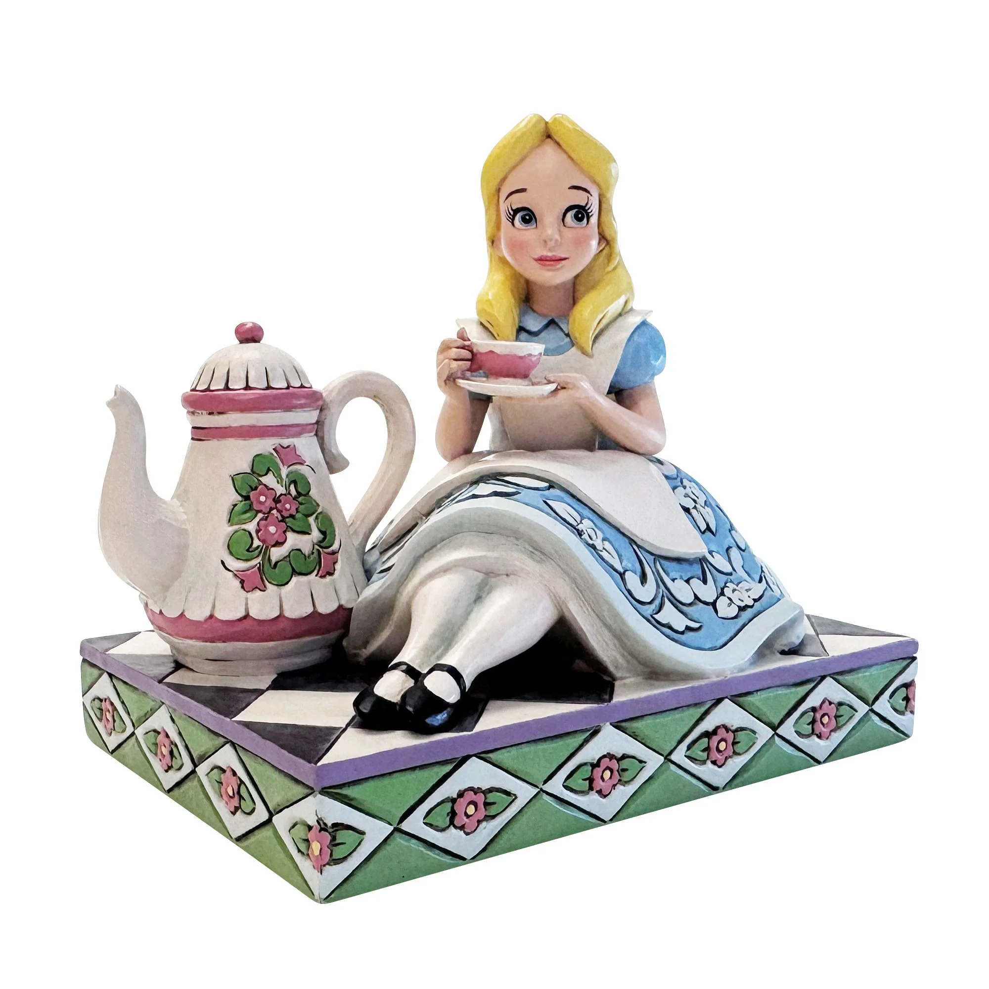 A Cup of Curiosity (Alice with Teapot Figurine) - Image 6