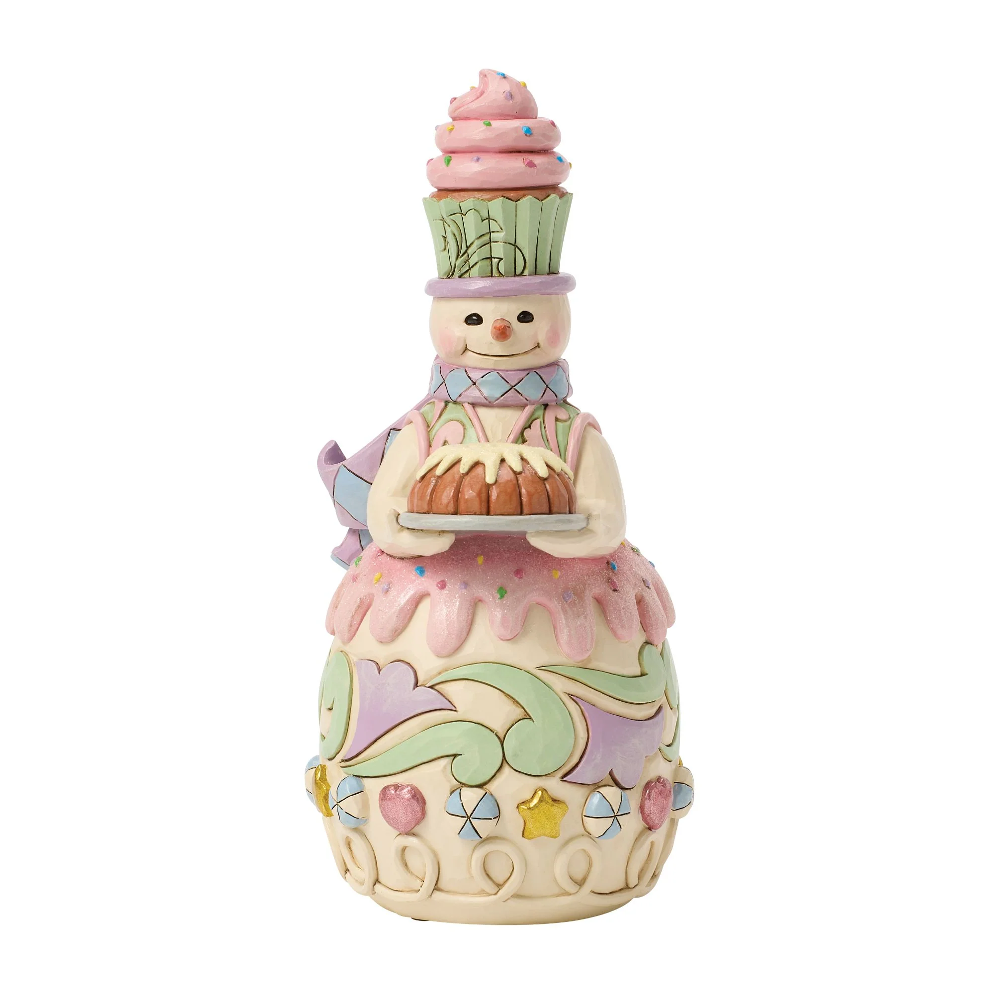 Baked Just for You (Sweets Snowman with Bunt Cake)