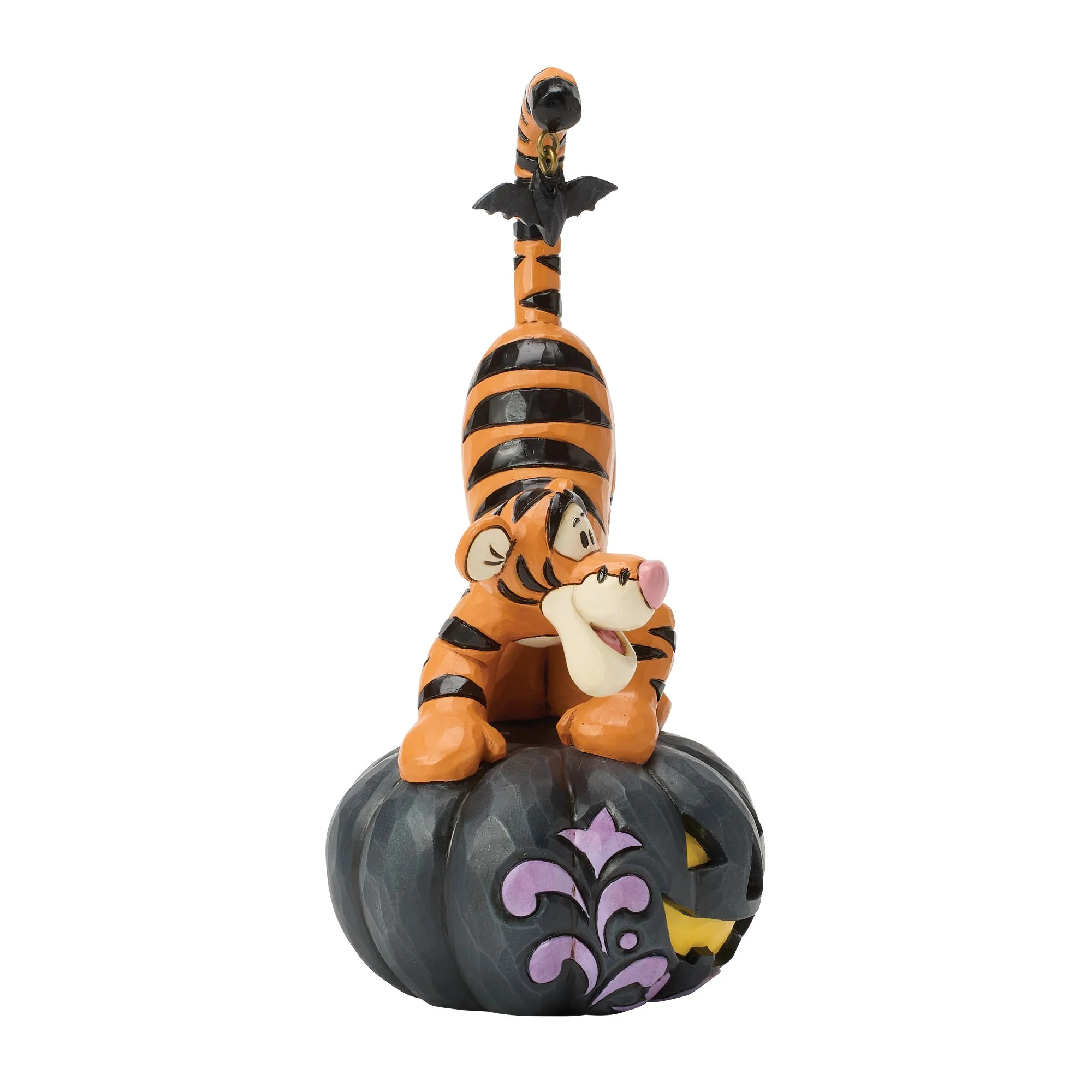 Bat-tastic Fun (Tigger on Jack-O-Lantern Figurine) - Image 6