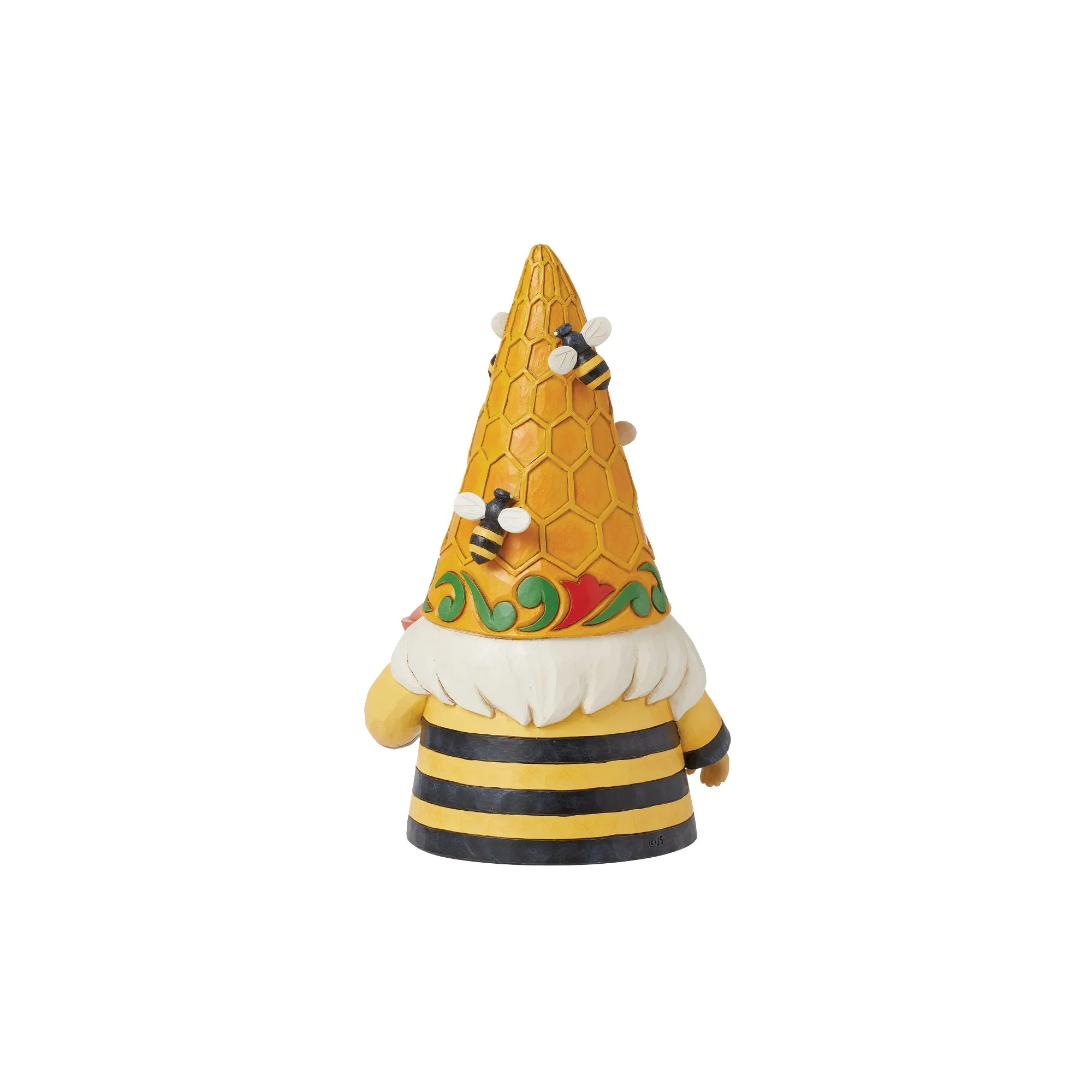 Bee-ing Cute (Beehive Gnome Figurine) - Heartwood Creek by Jim Shore - Image 3