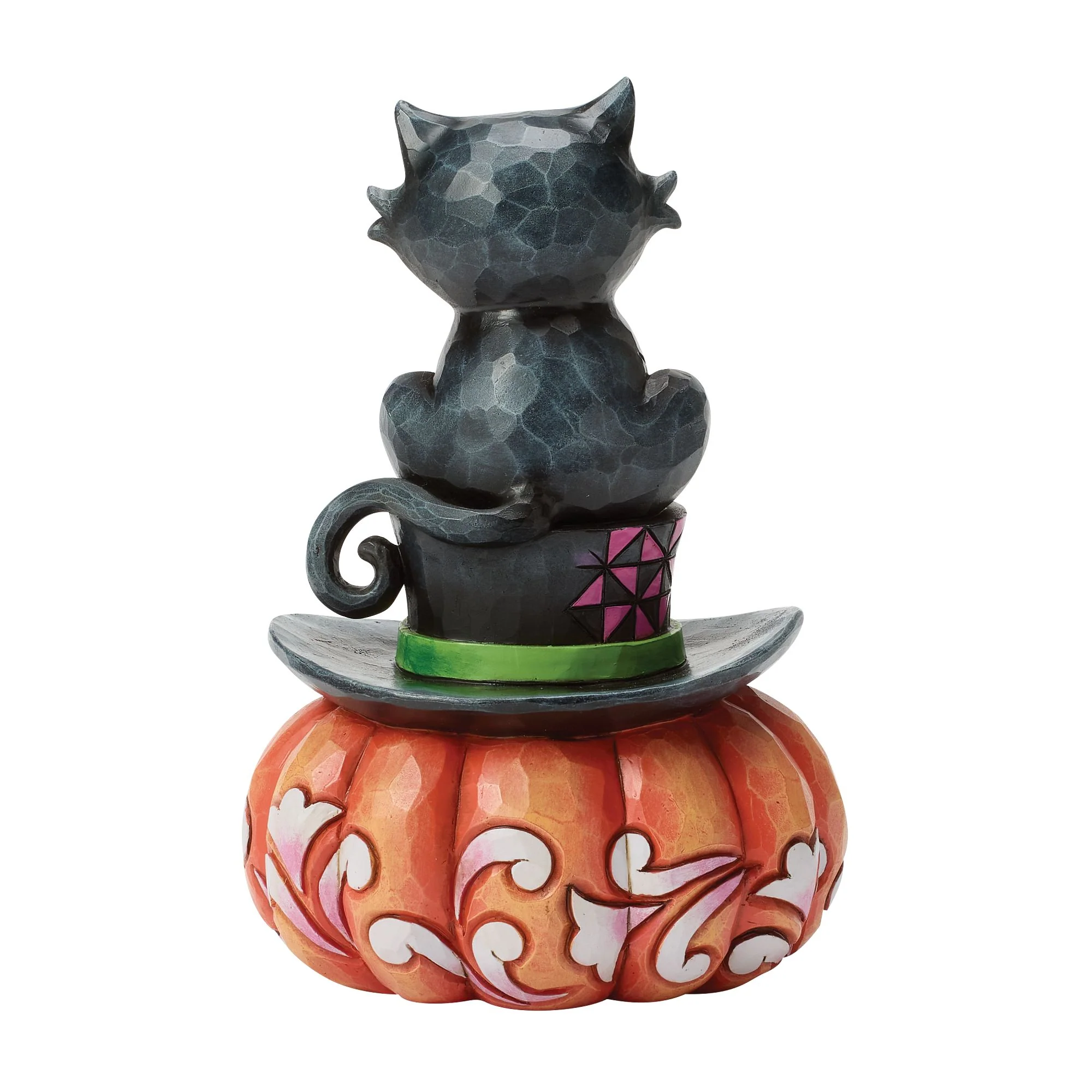 Black Cat sitting on a Top Hat - Image 3