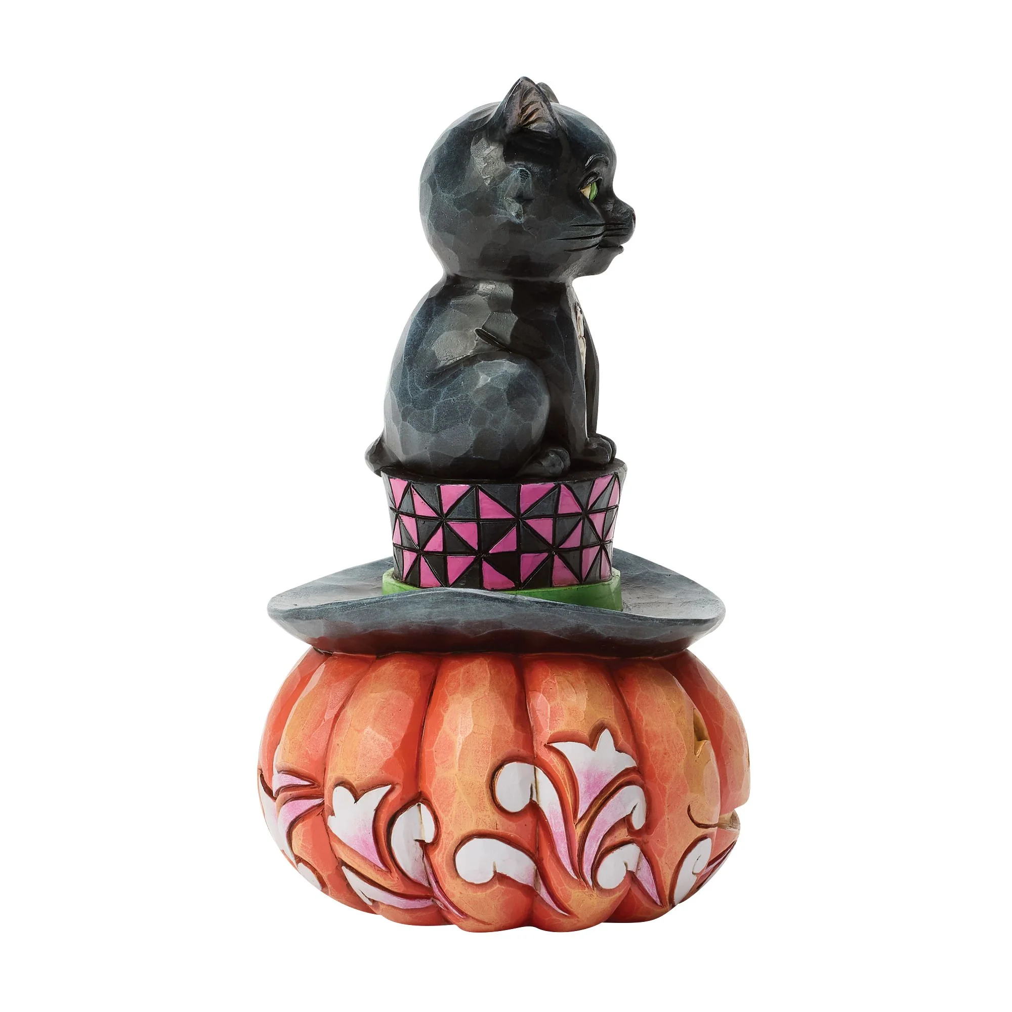 Black Cat sitting on a Top Hat - Image 4