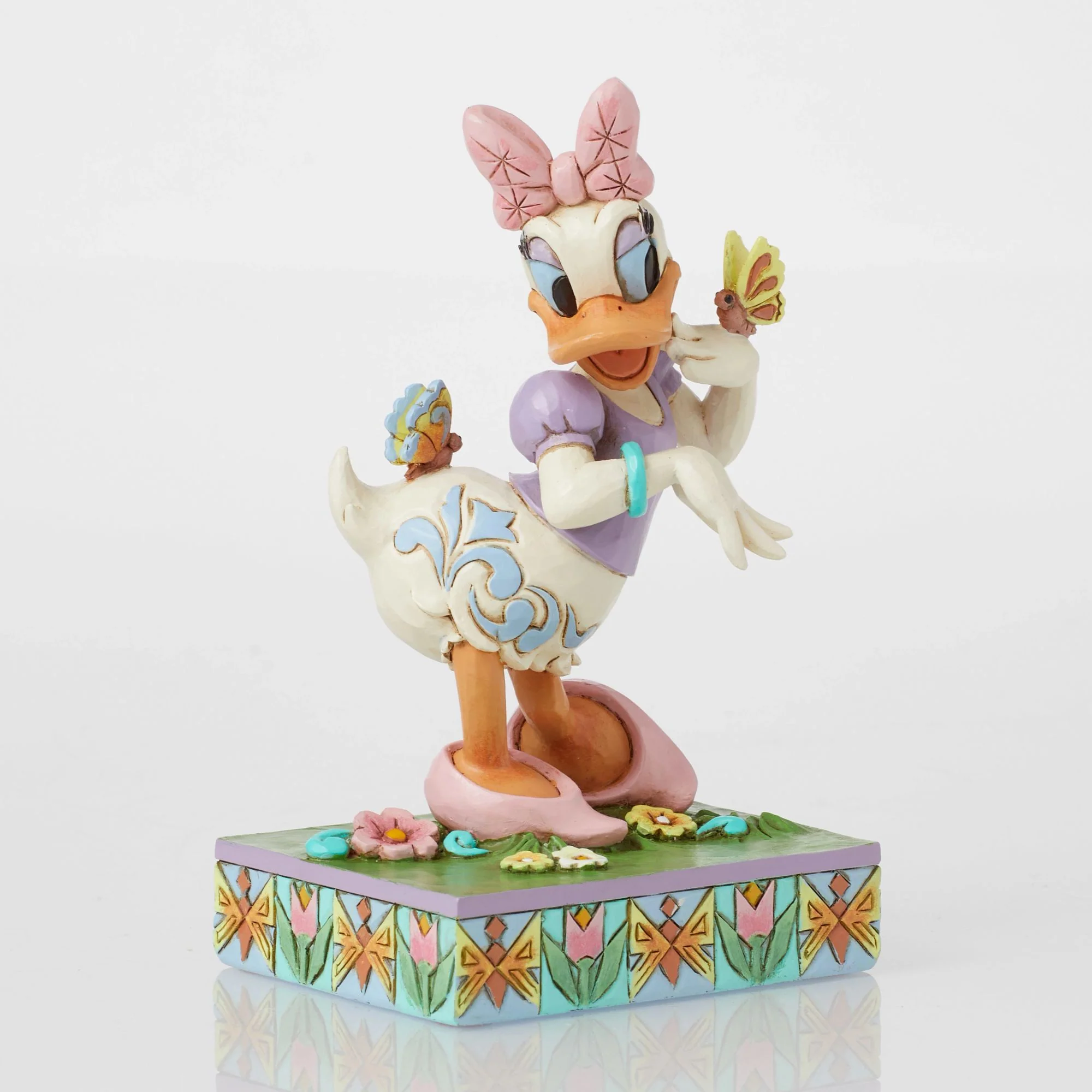 Blooms and Butterflies (Daisy Duck Spring Figurine) - Disney Traditions by Jim Shore - Image 3