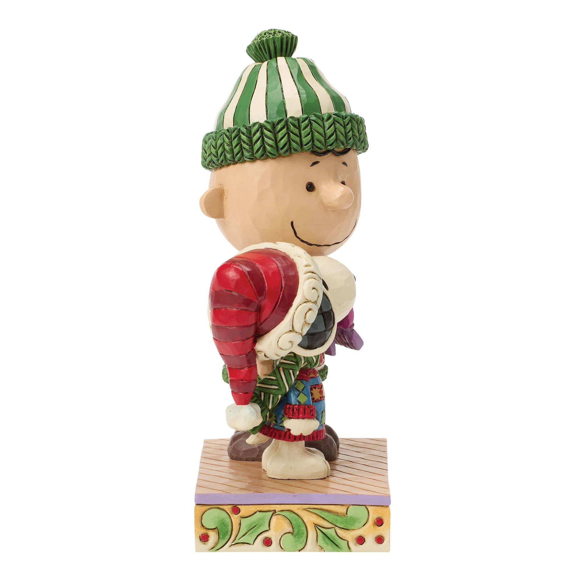 Cosy Christmas Pals (Snoopy and Charlie Christmas Jumpers Figurine) - Image 4