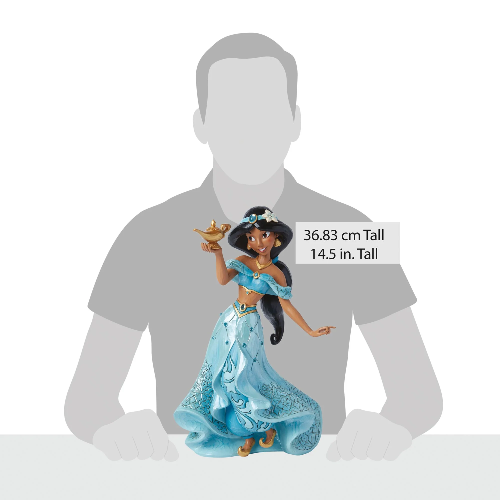Daring and Determined (Deluxe Jasmine Figurine) - Disney Traditions by Jim Shore - Image 8