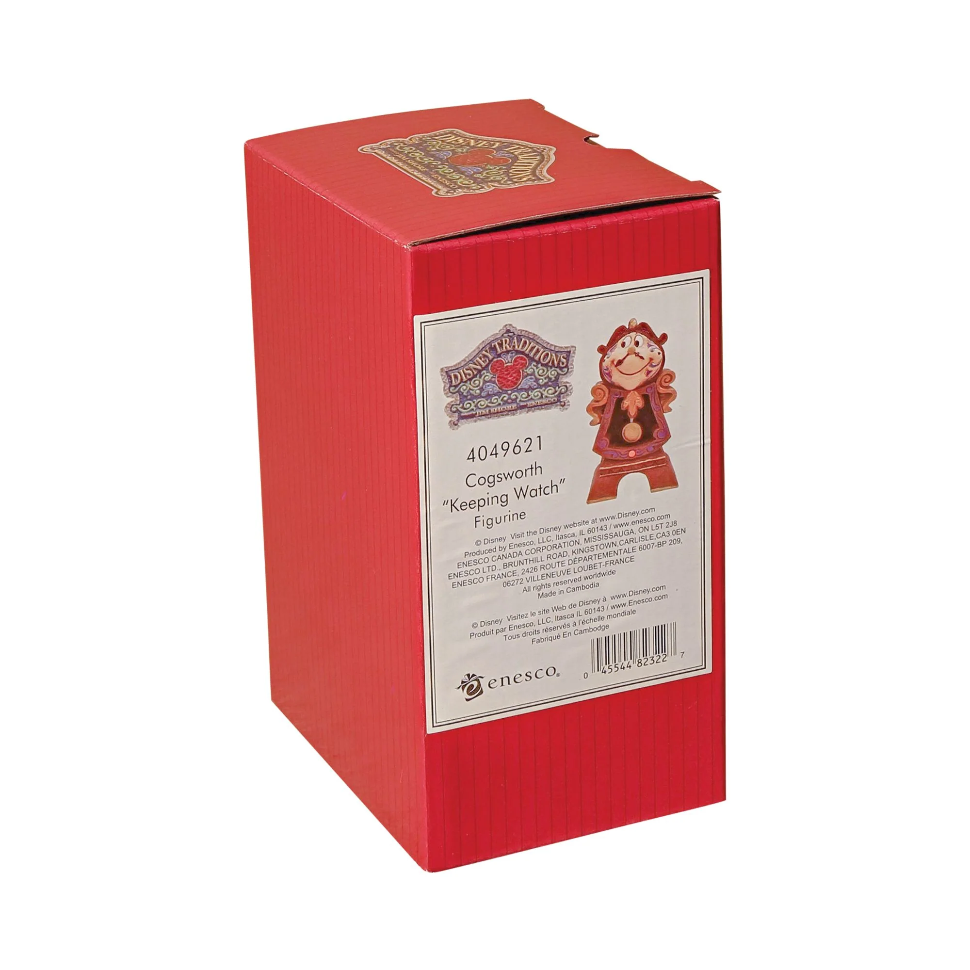 Keeping Watch - Cogsworth Figurine - Disney Traditions by Jim Shore - Image 6