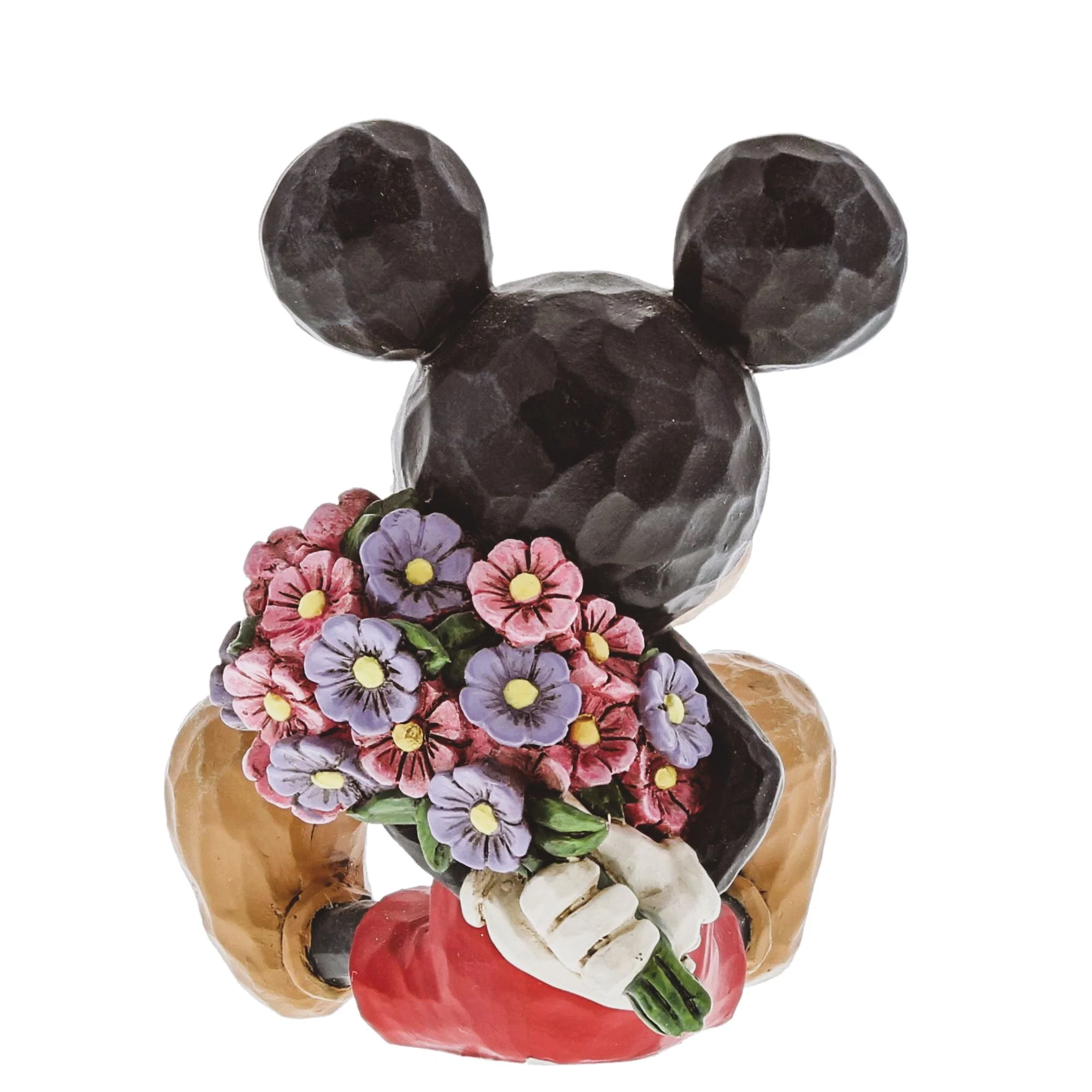 Mickey Mouse with Flowers Mini Figurine - Disney Traditions by Jim Shore - Image 3