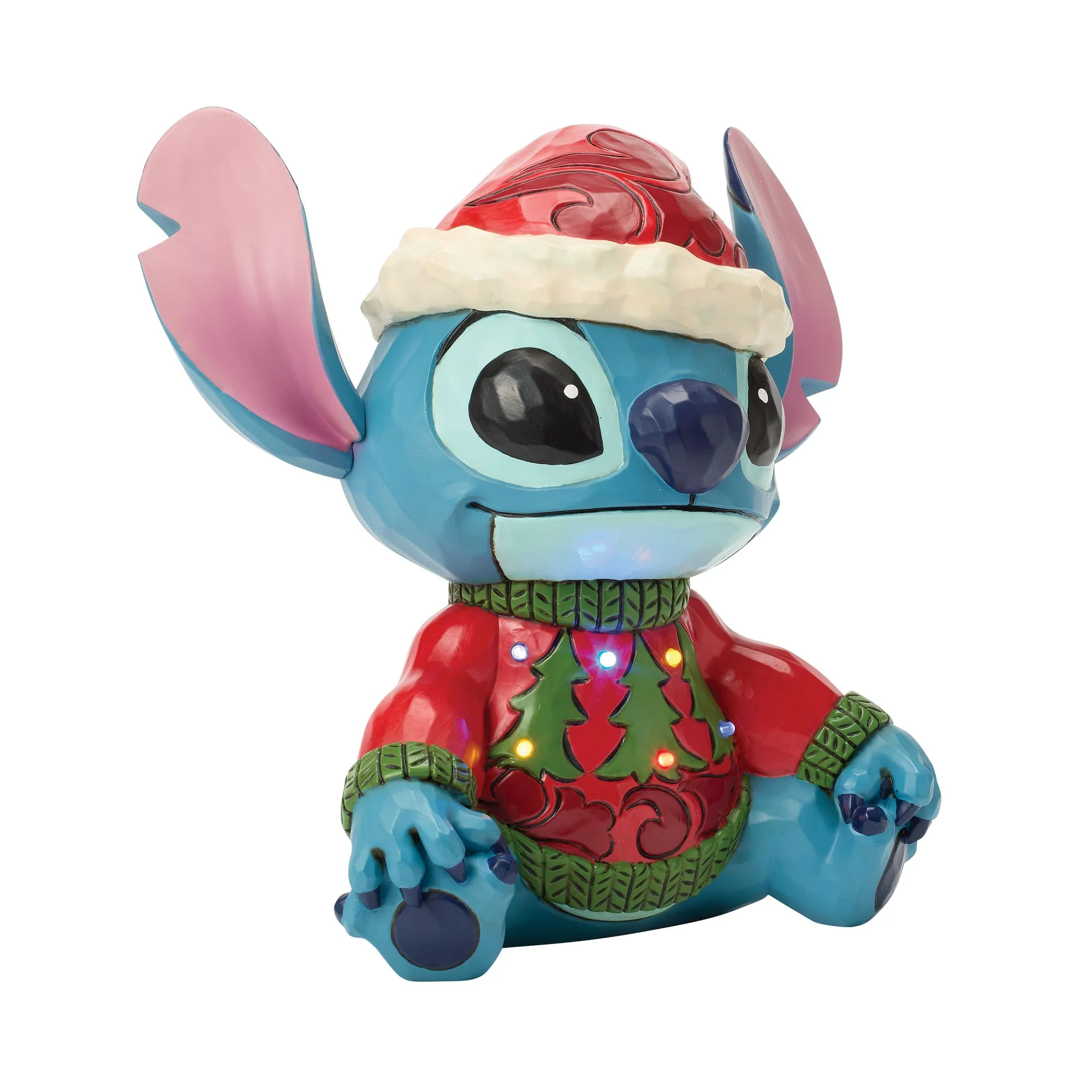 Feeling Jolly and a Little Naughty (Stitch Sweater LED Figurine) - Image 3