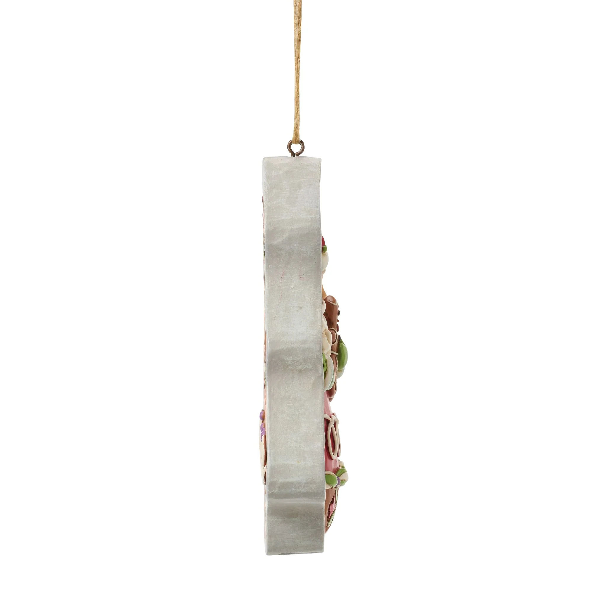 Gingerbread Cookie Cutter Santa Hanging Ornament - Image 5