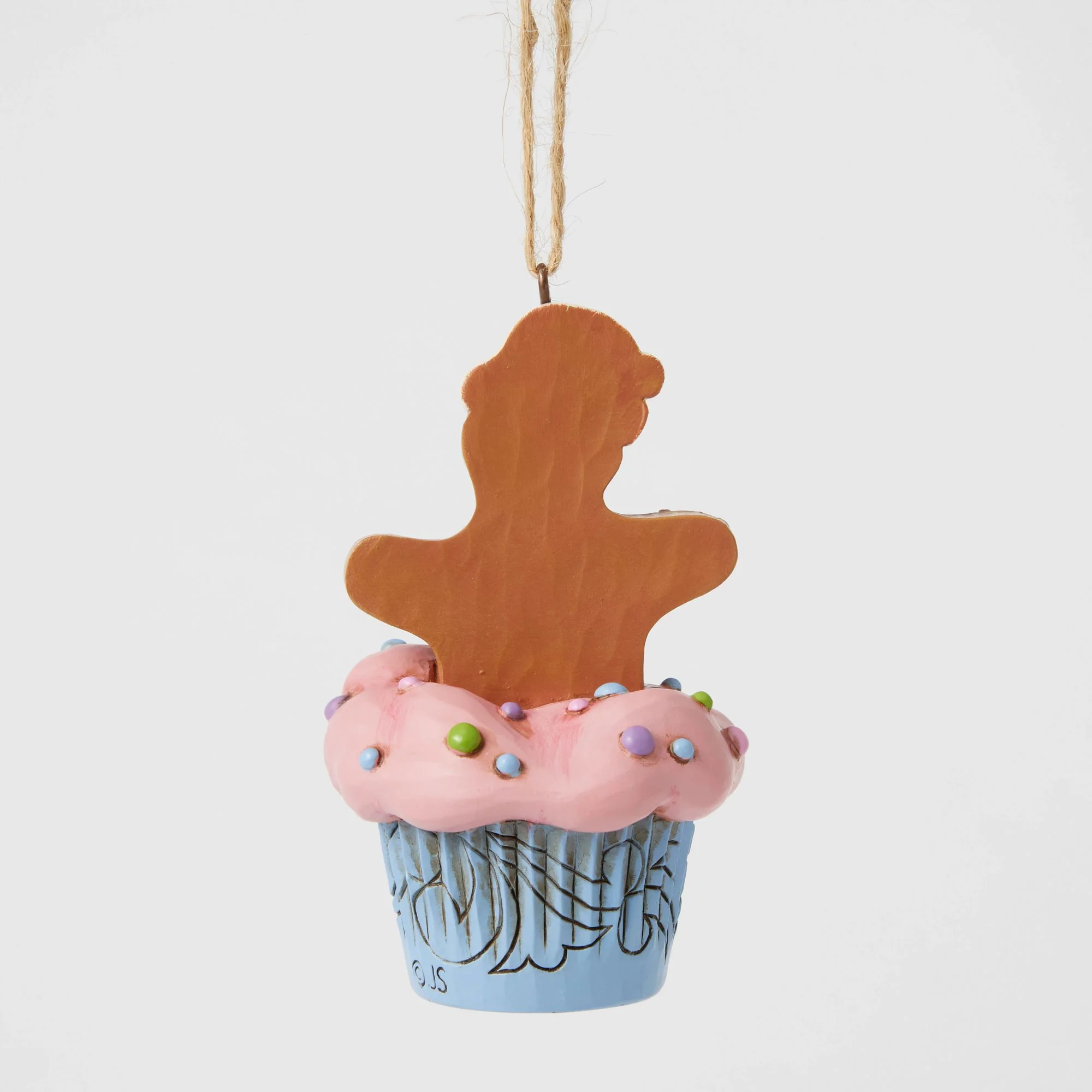 Gingerbread Cupcake Hanging Ornament - Image 3