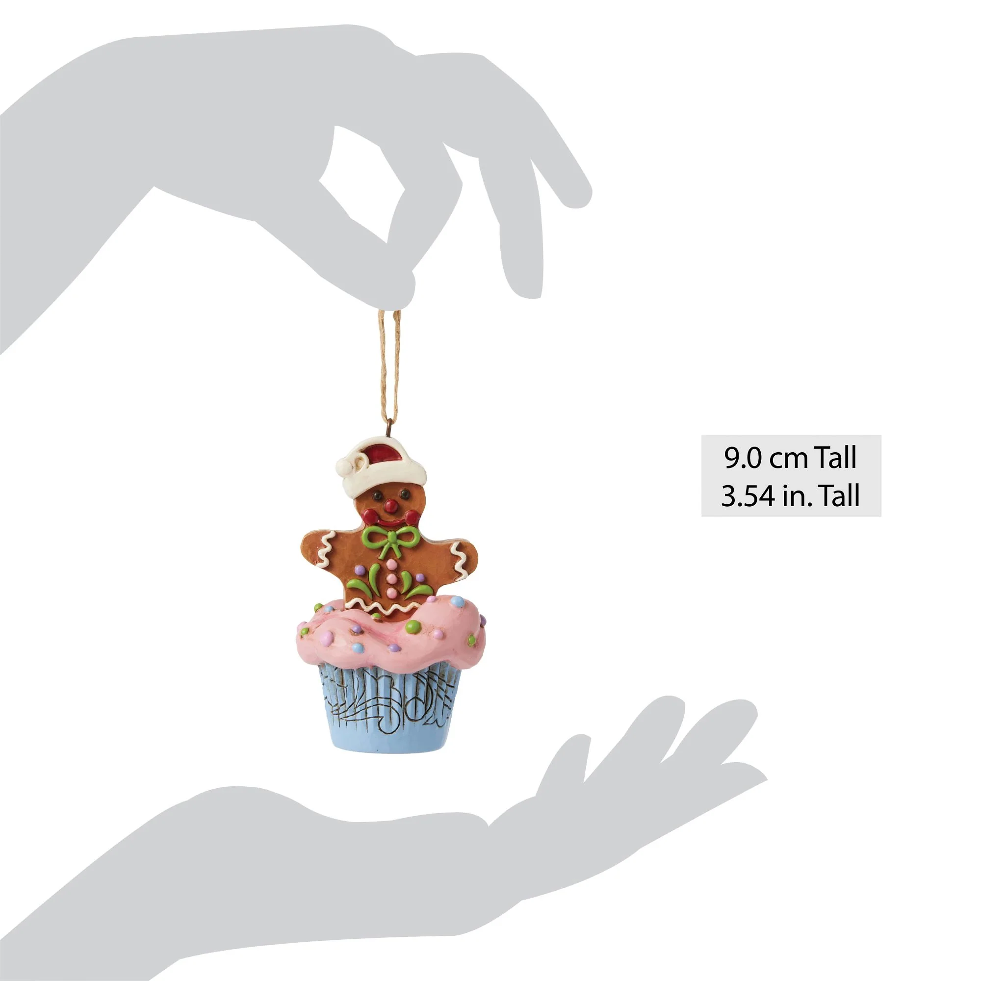 Gingerbread Cupcake Hanging Ornament - Image 5