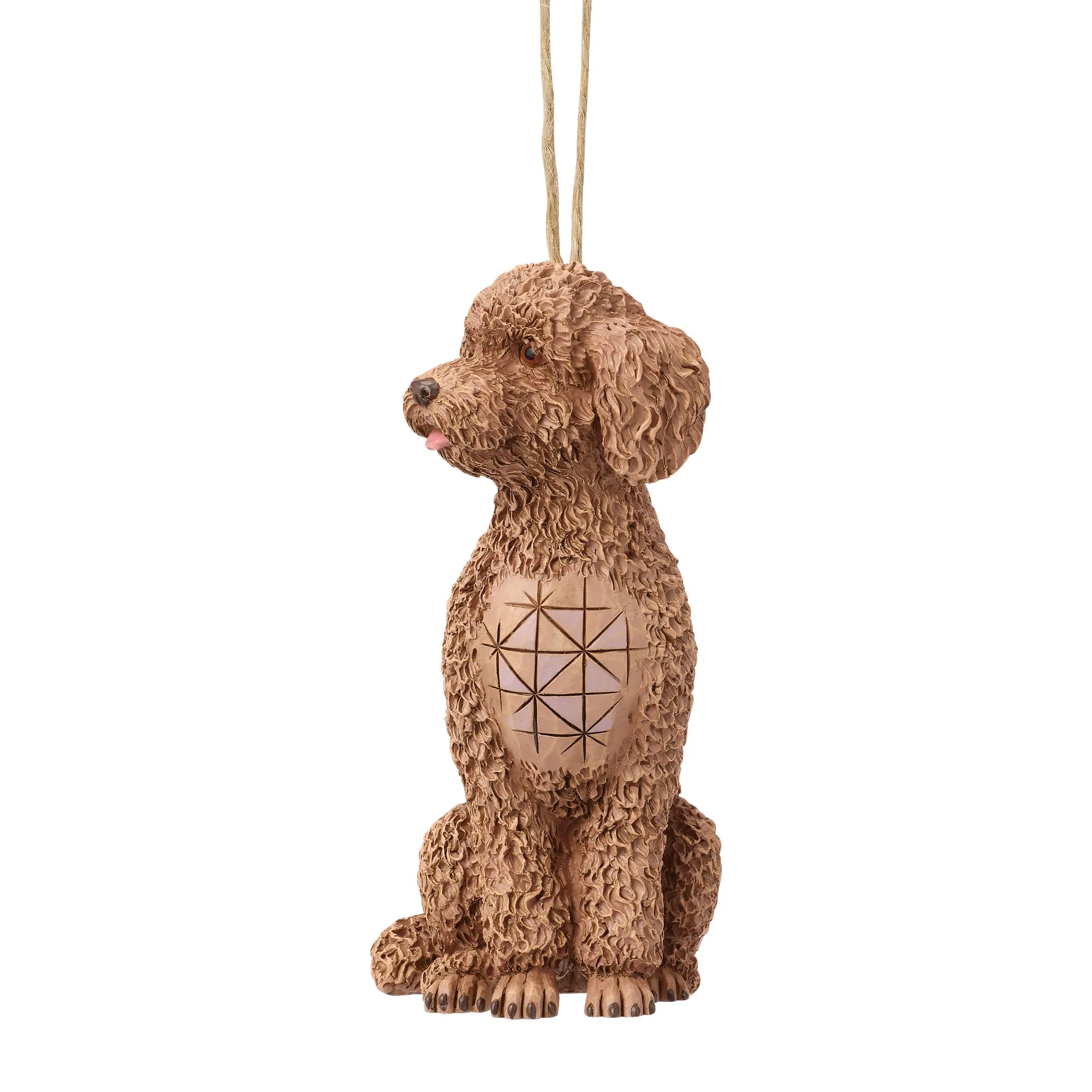 Golden-Doodle Hanging Ornament - Image 3
