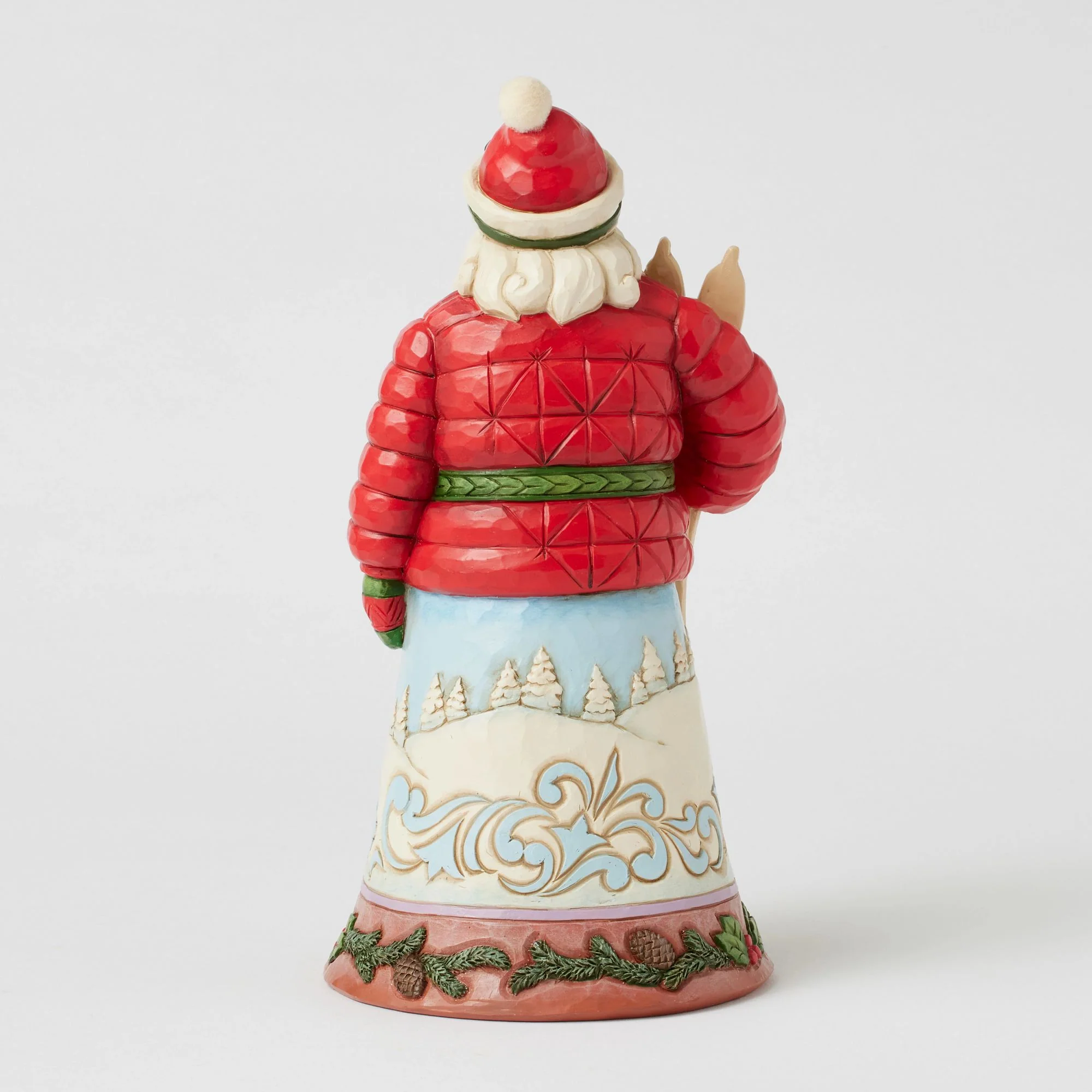 Gone Skiing (Lodge Santa with Skis) - Image 3