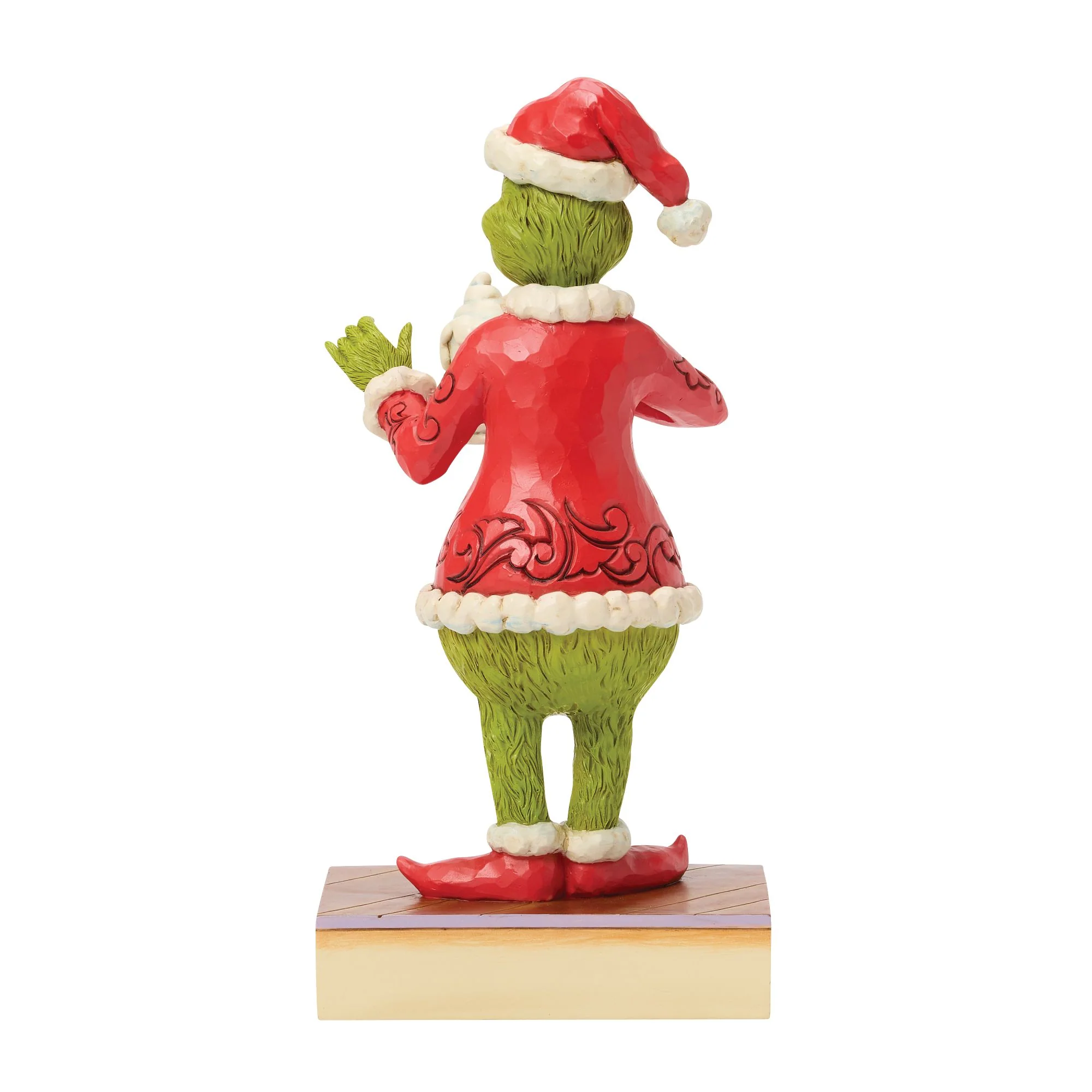 Grinch with Hot Chocolate Mug Figurine - Image 4