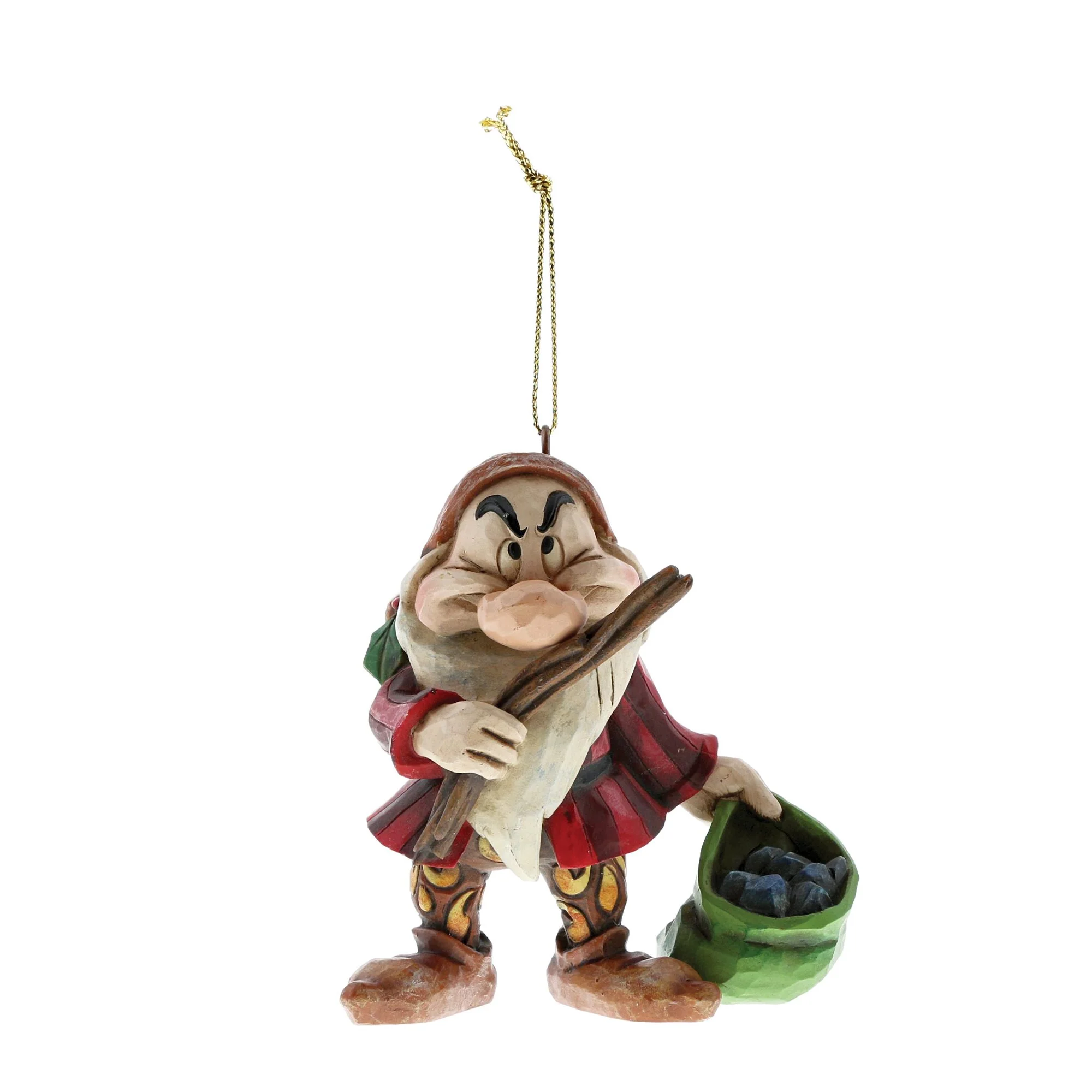 Grumpy Snow White Hanging Ornament - Disney Traditions by Jim Shore - Image 2