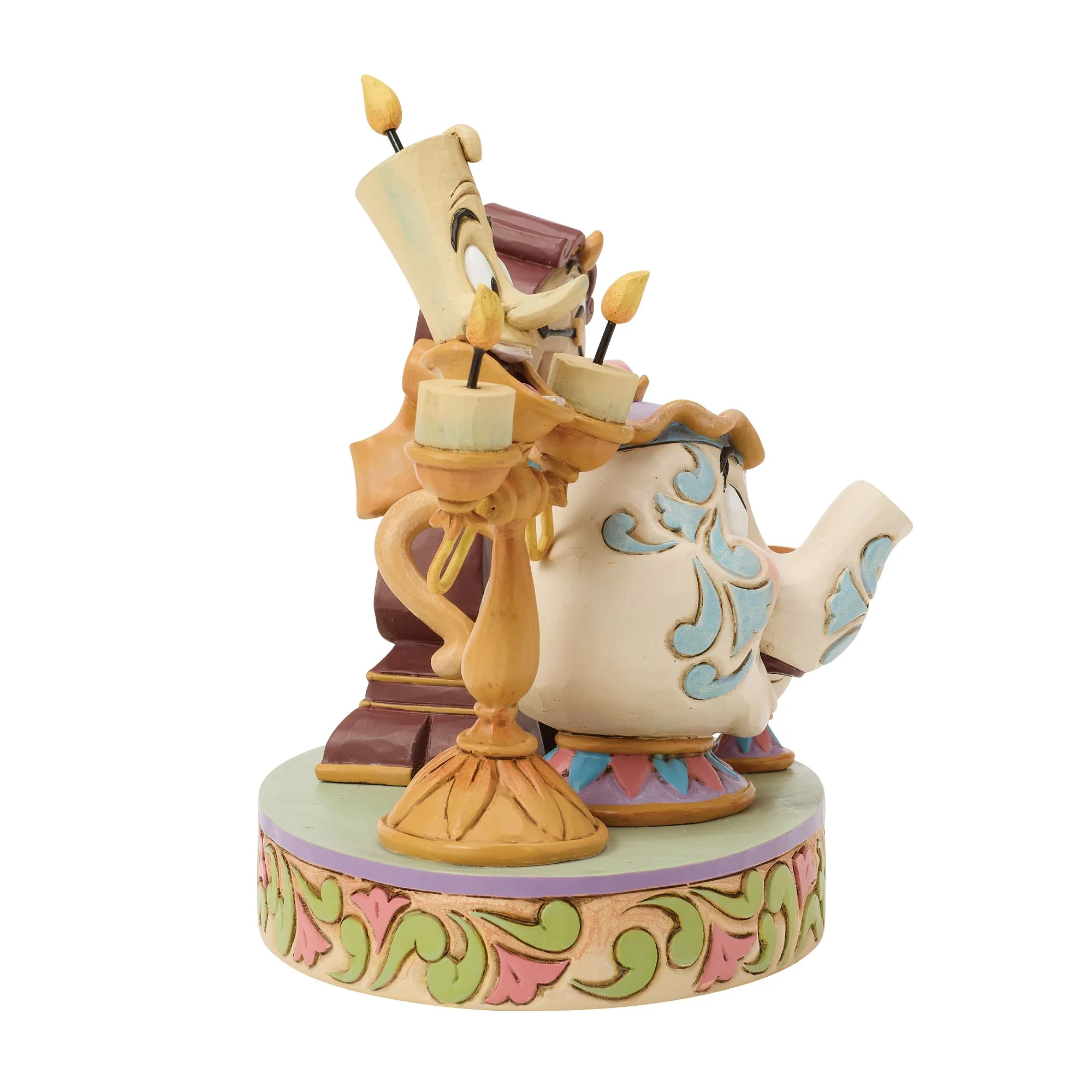 Heart of the Castle (Lumiere, Mrs Potts, Cogsworth and Chip Figurine) - Image 6