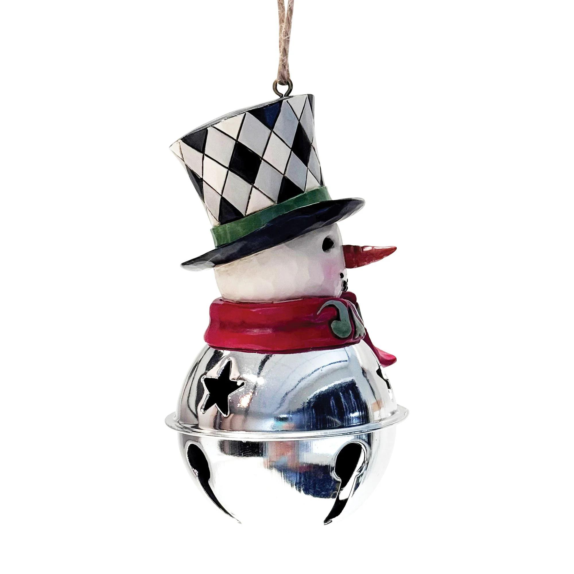 Highland Glen Snowman Hanging Ornament - Image 3