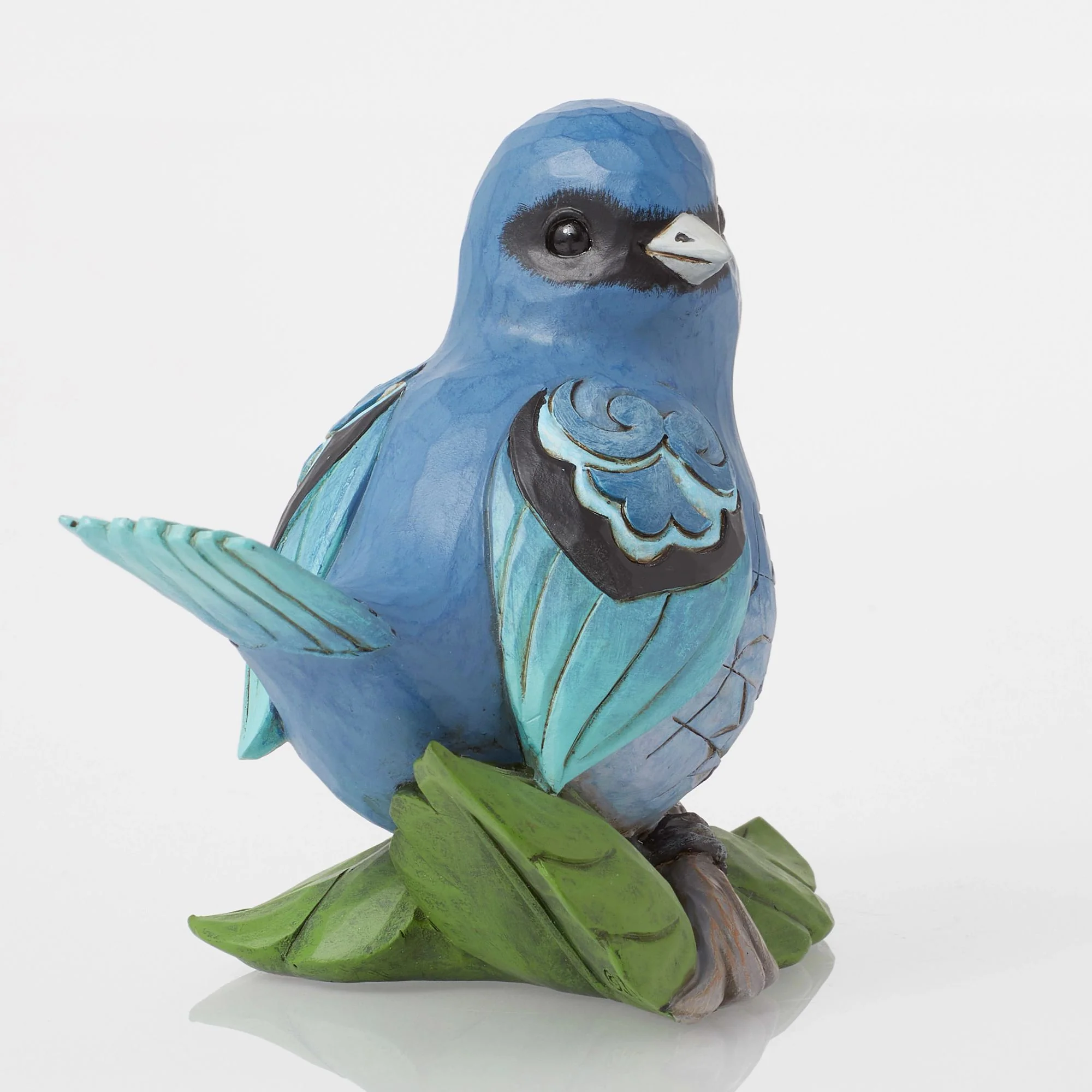 Indigo Melody (Indigo Bunting Bird Figurine) - Heartwood Creek by Jim Shore - Image 4