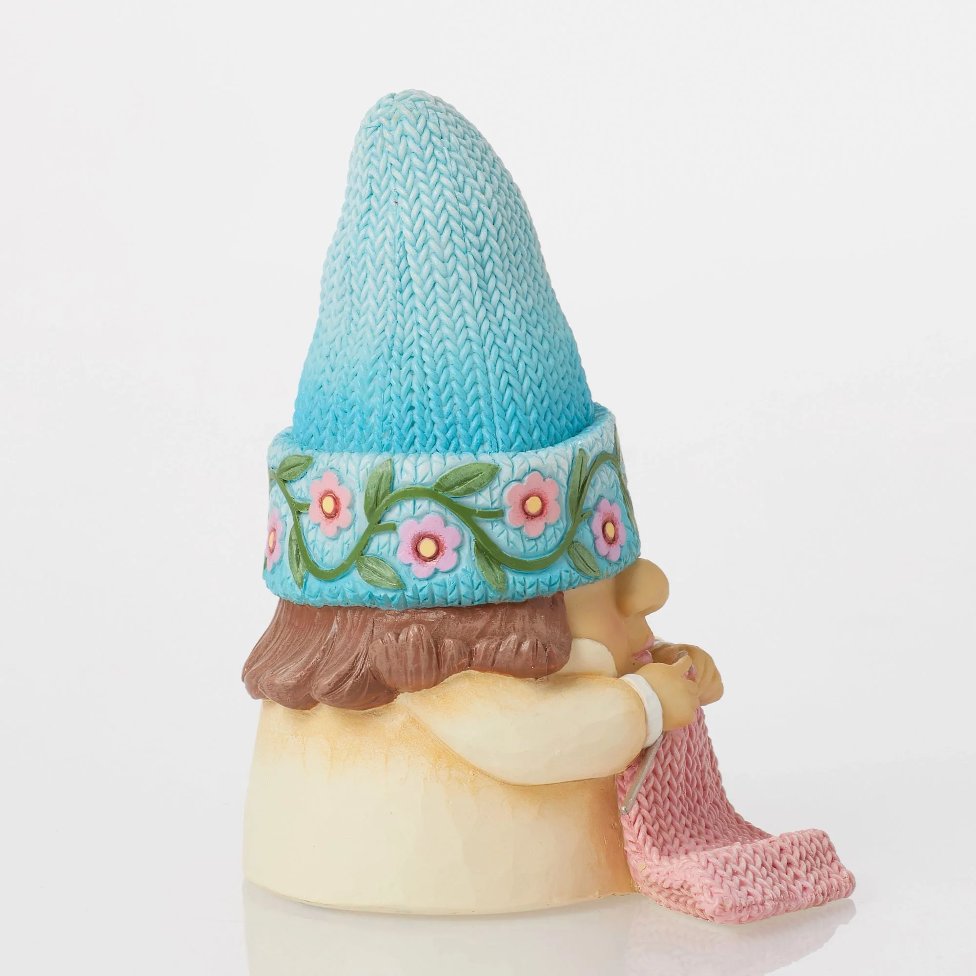 Knitted by Hand (Knitter Gnome Figurine) - Heartwood Creek by Jim Shore - Image 4