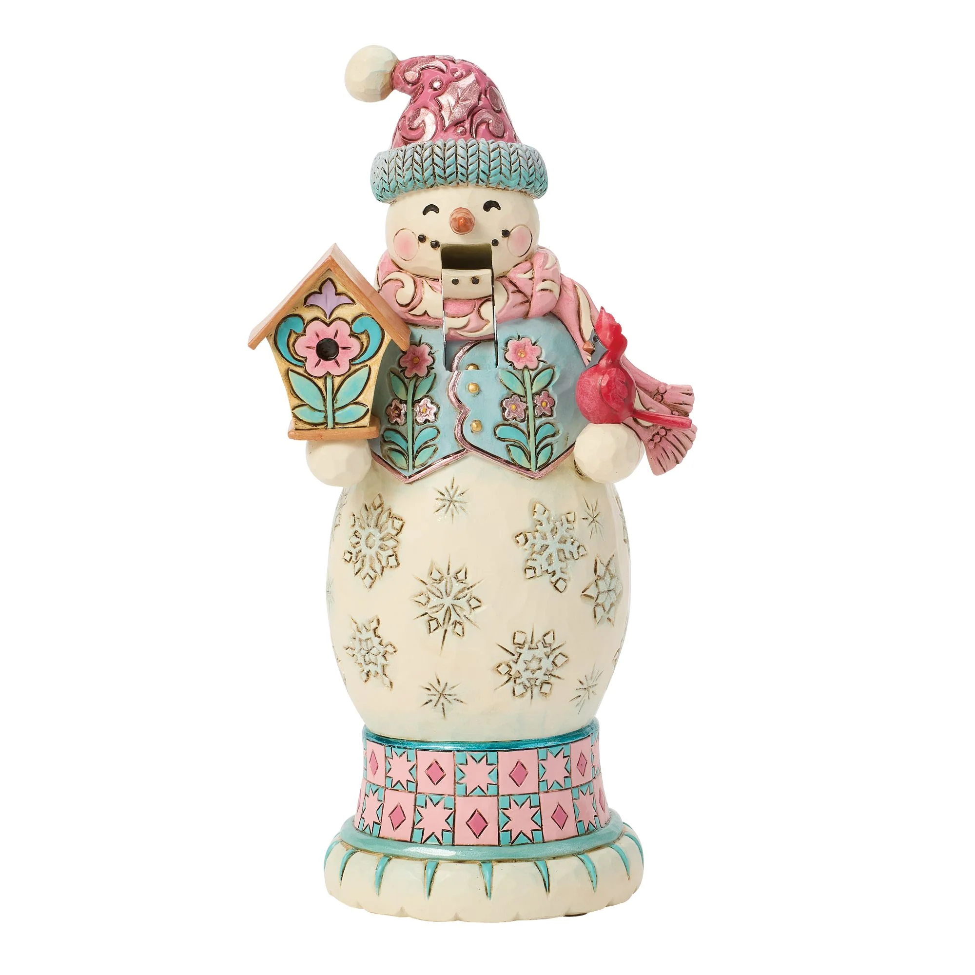 Pastel Snowman Nutcracker - Image 2