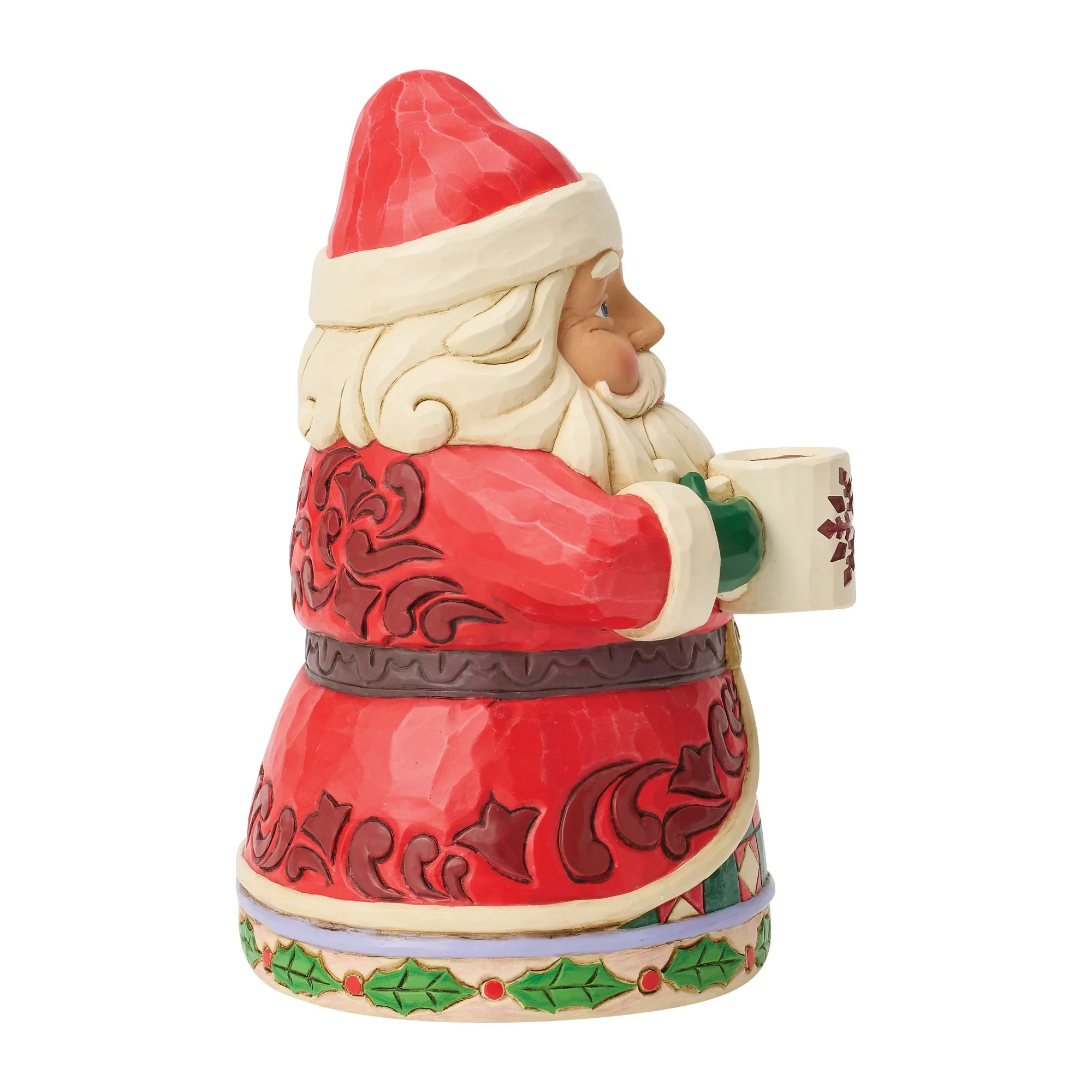 Santa Drinking Hot Cocoa - Image 5