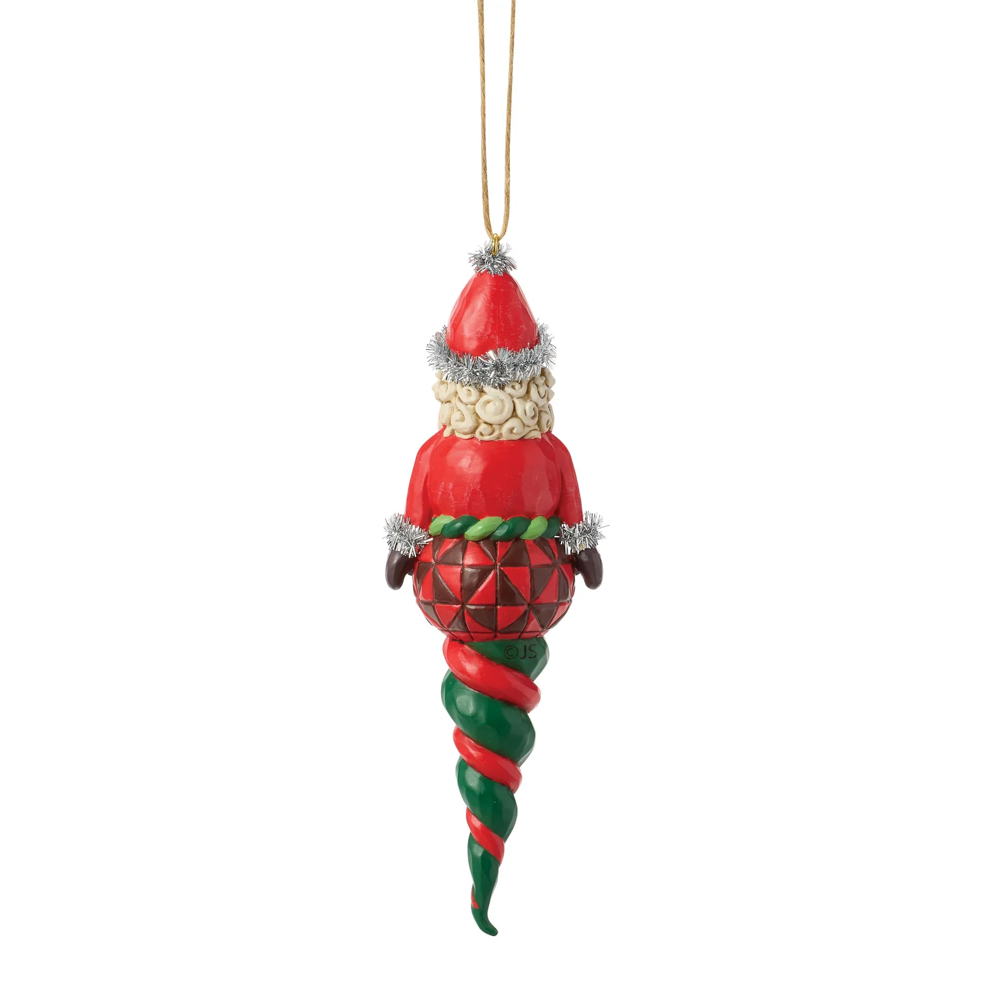 Santa Finial Hanging Ornament - Image 3