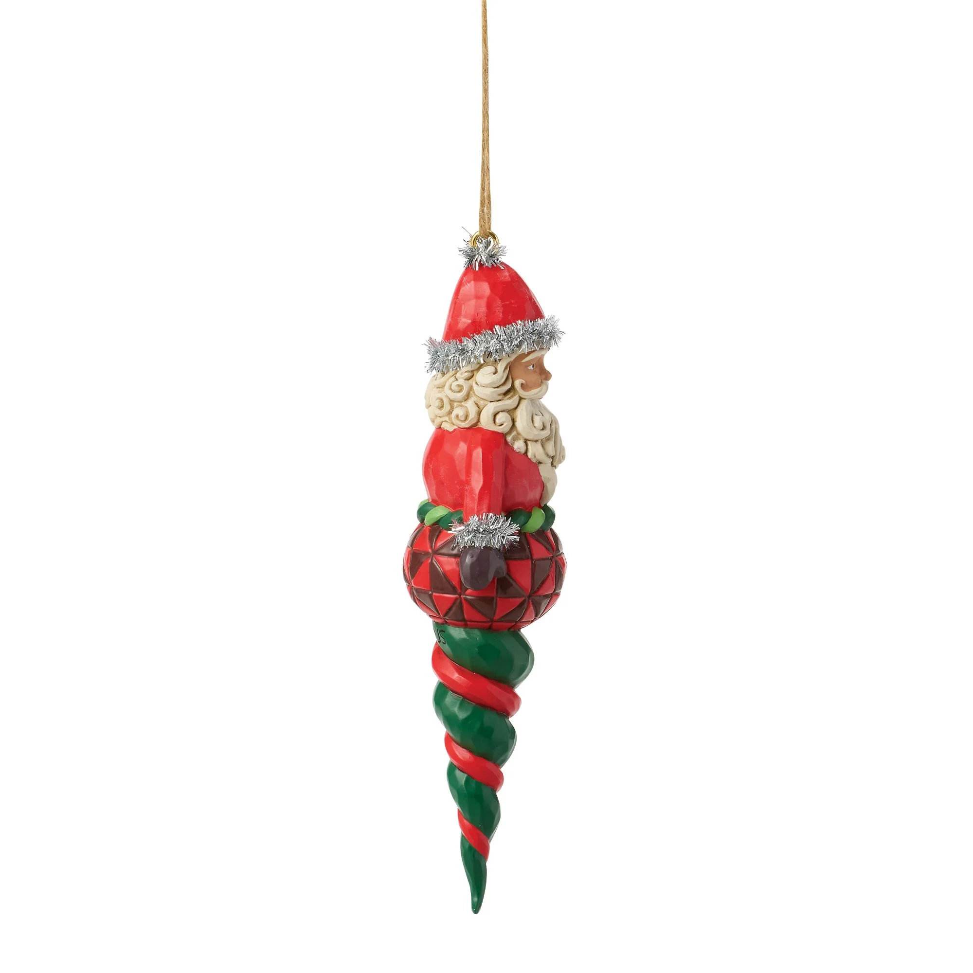 Santa Finial Hanging Ornament - Image 4