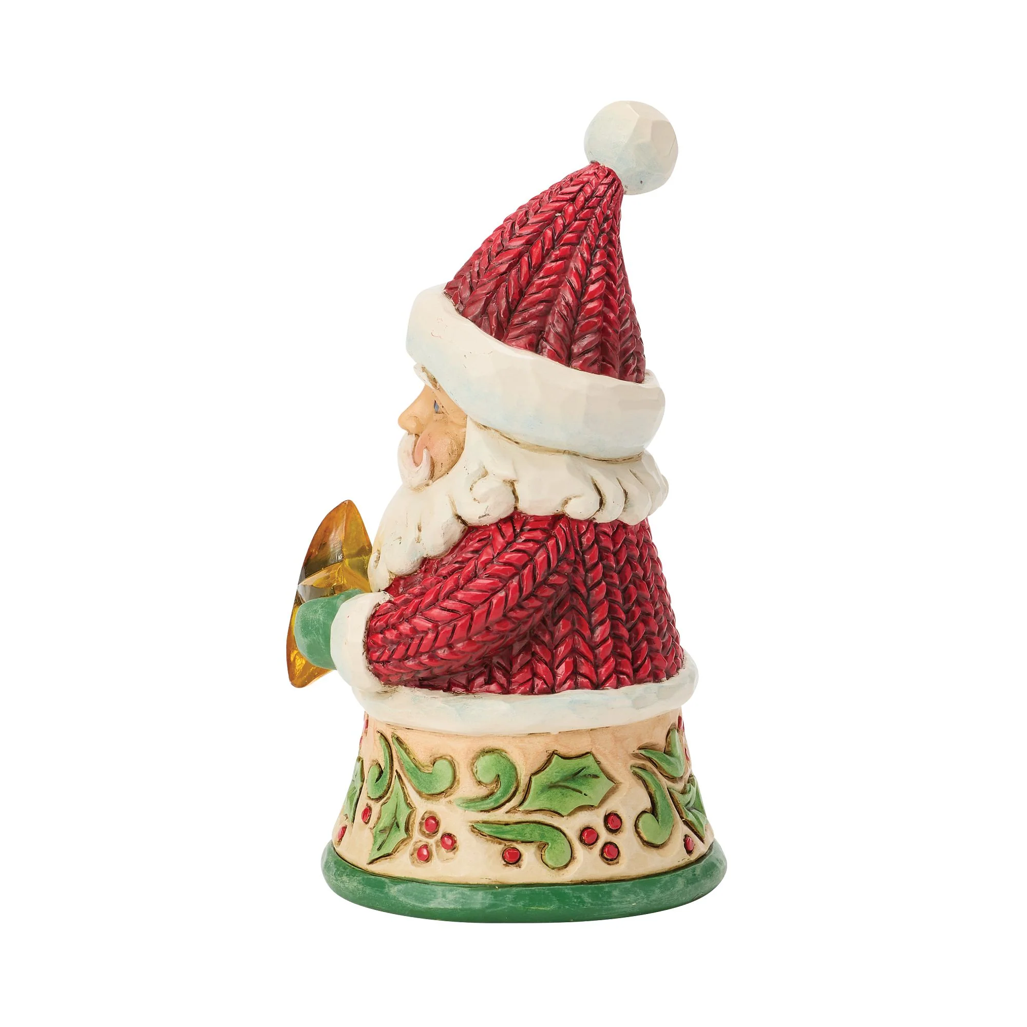 Santa Holding Star Mini Figurine - Image 2