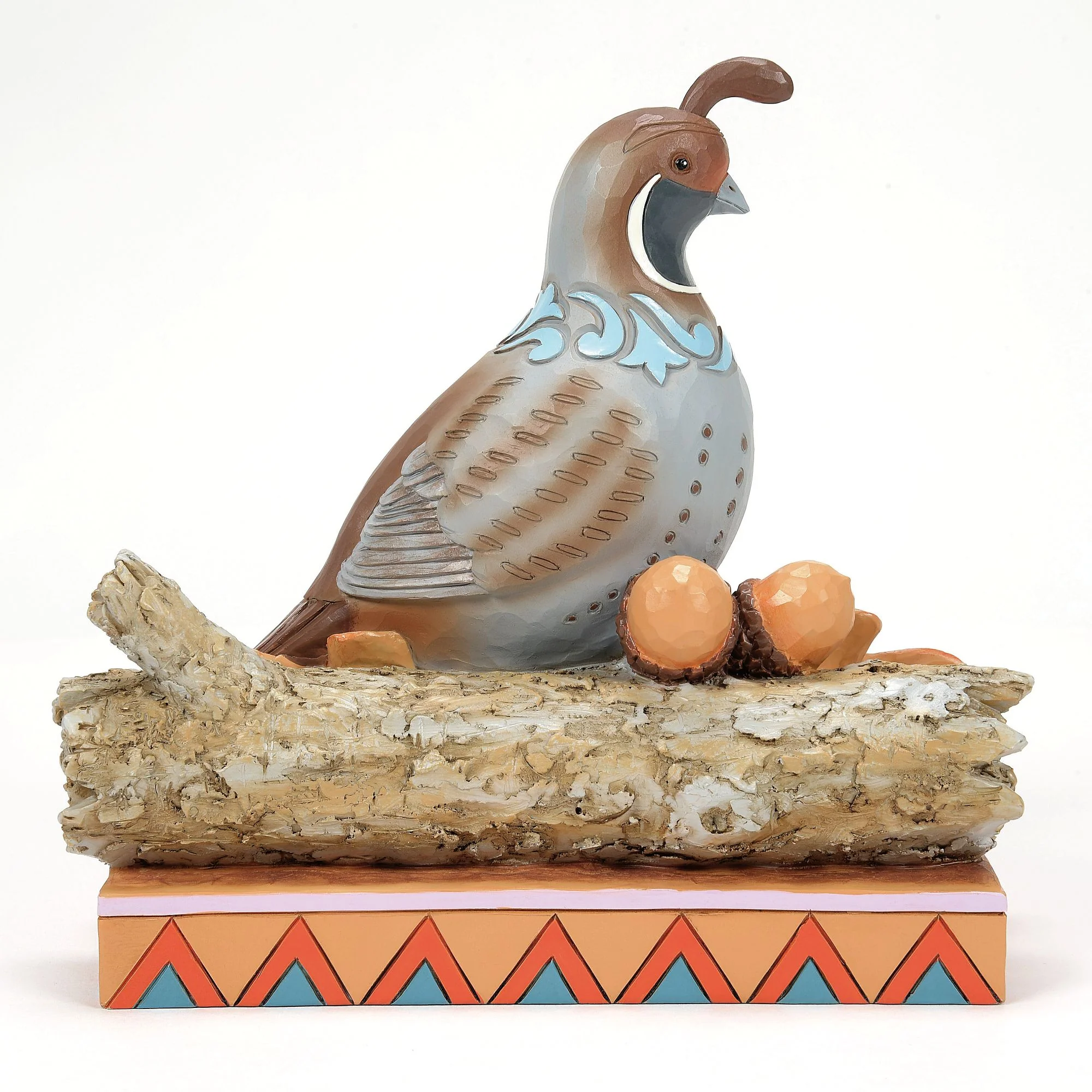 Shades of Fall (Quail on Leaves) - Heartwood Creek by Jim Shore - Image 3