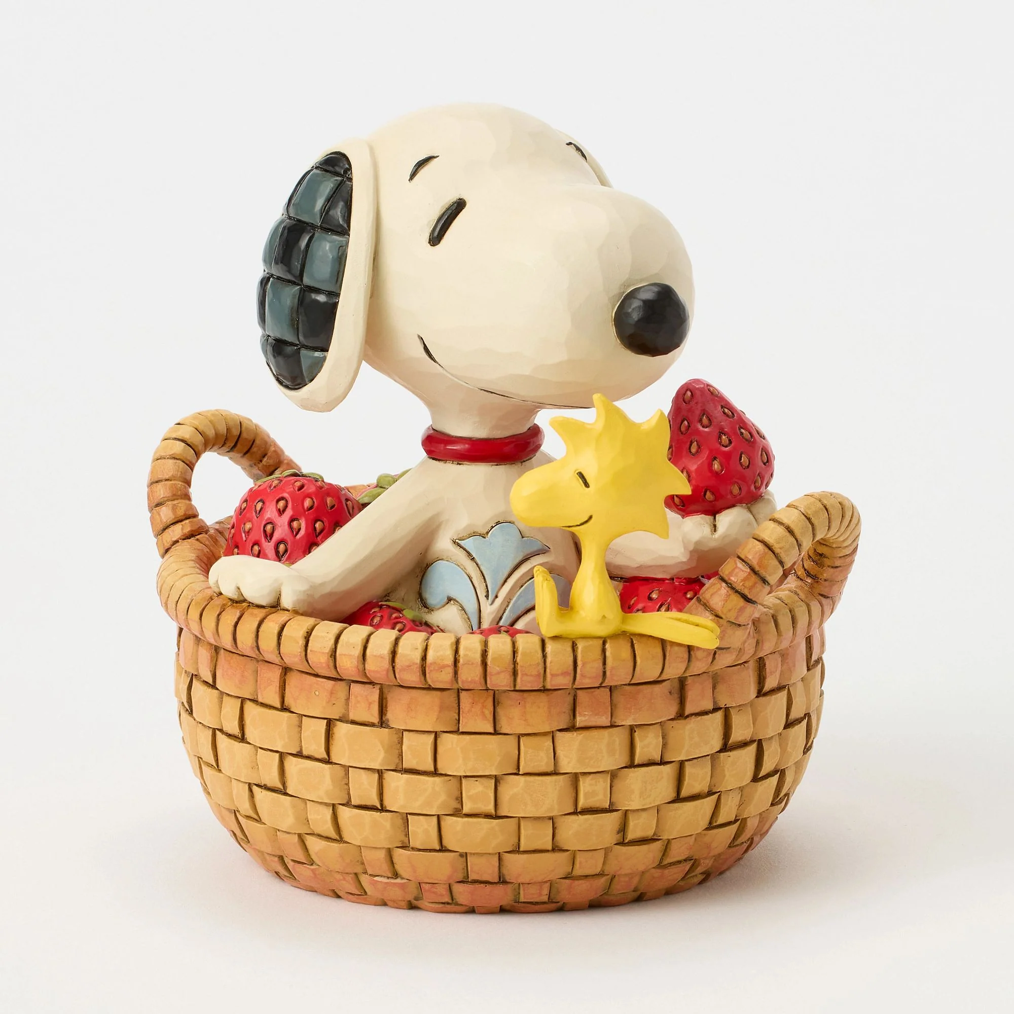 Snoopy Strawberries Figurine - Image 3