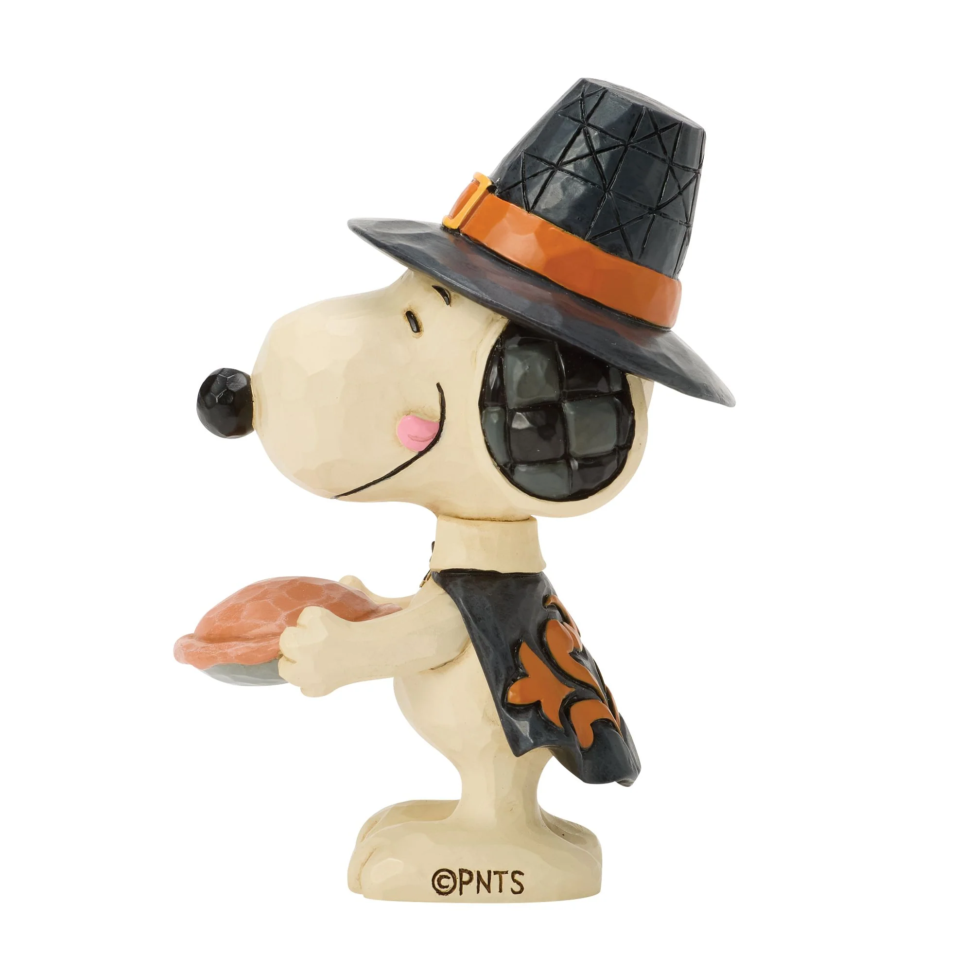 Snoopy with Pumpkin Pie Mini Figurine - Image 3