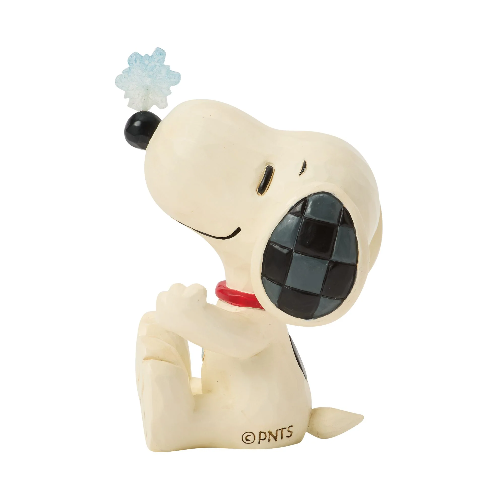 Snoopy with Snowflake on Nose Mini Figurine - Image 5