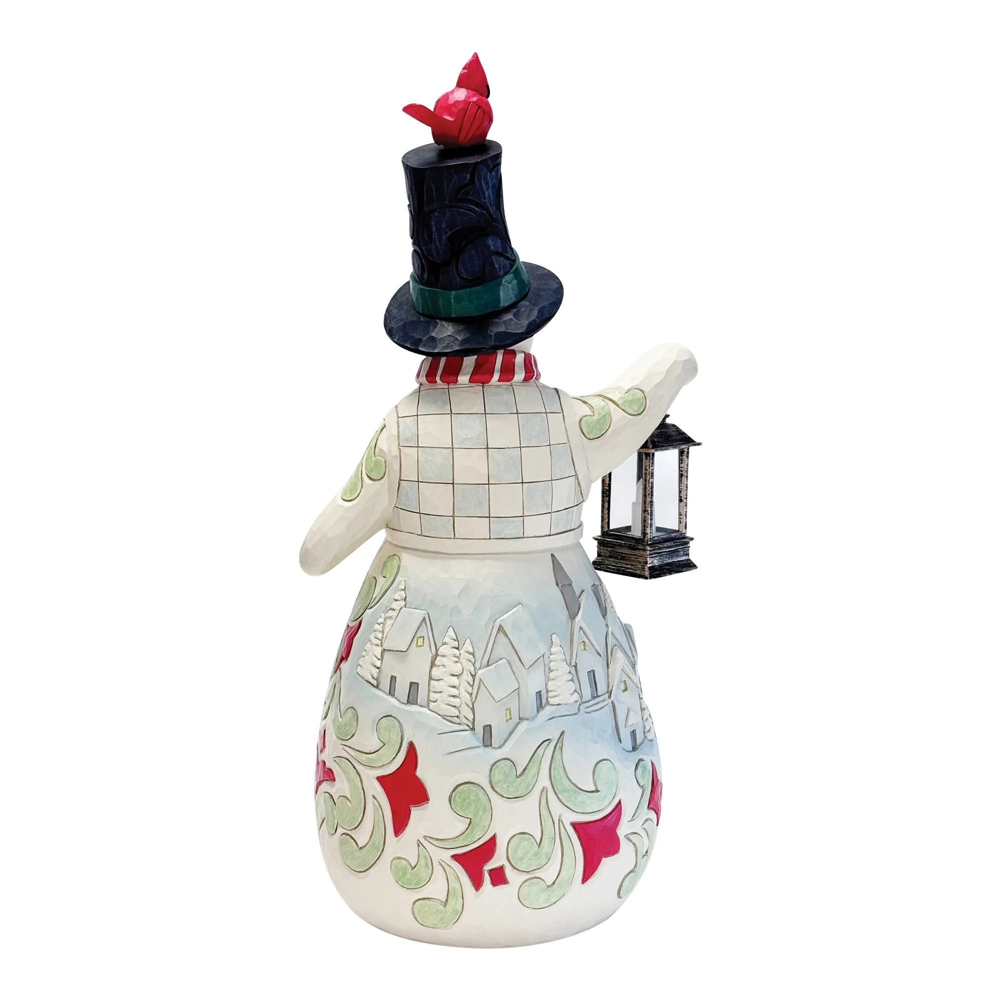 Snowman LED Candle Statue - Image 5