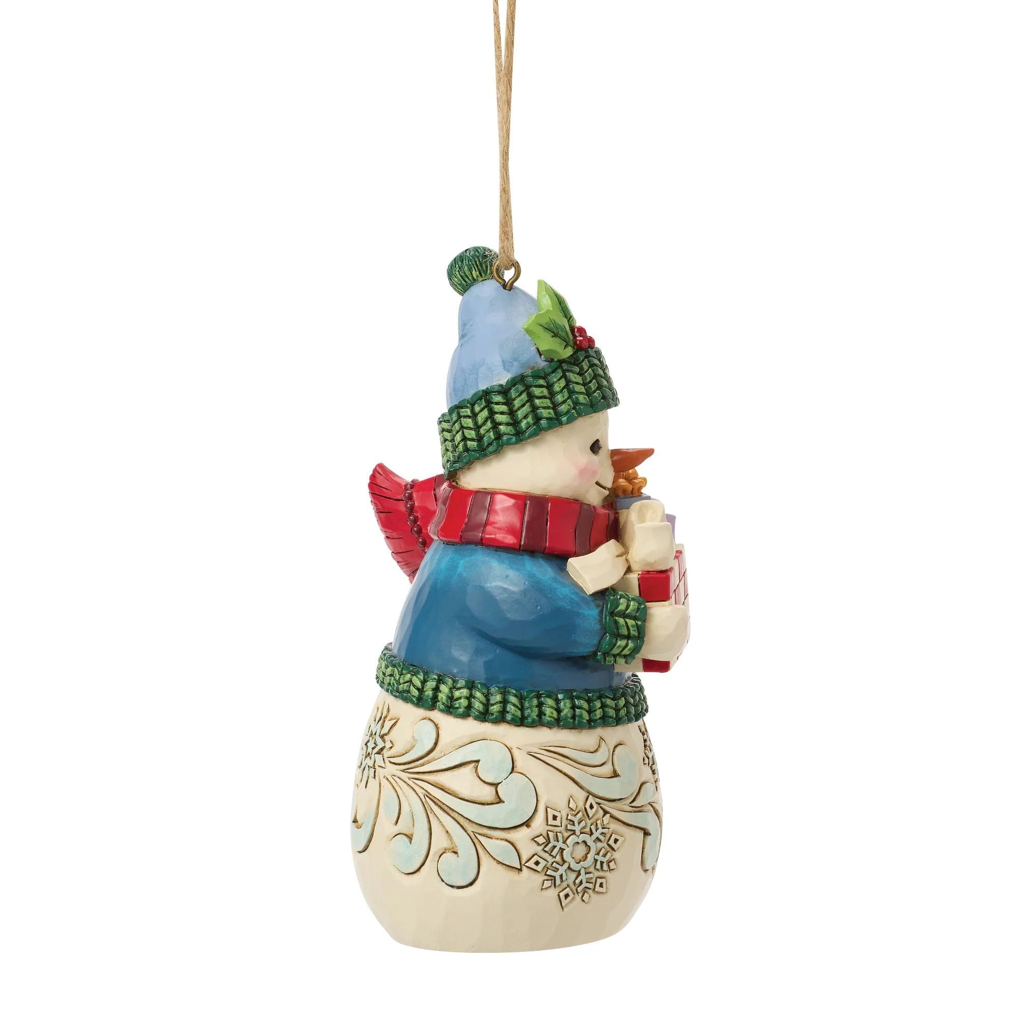 Snowman with Arms Full Hanging Ornament - Image 4