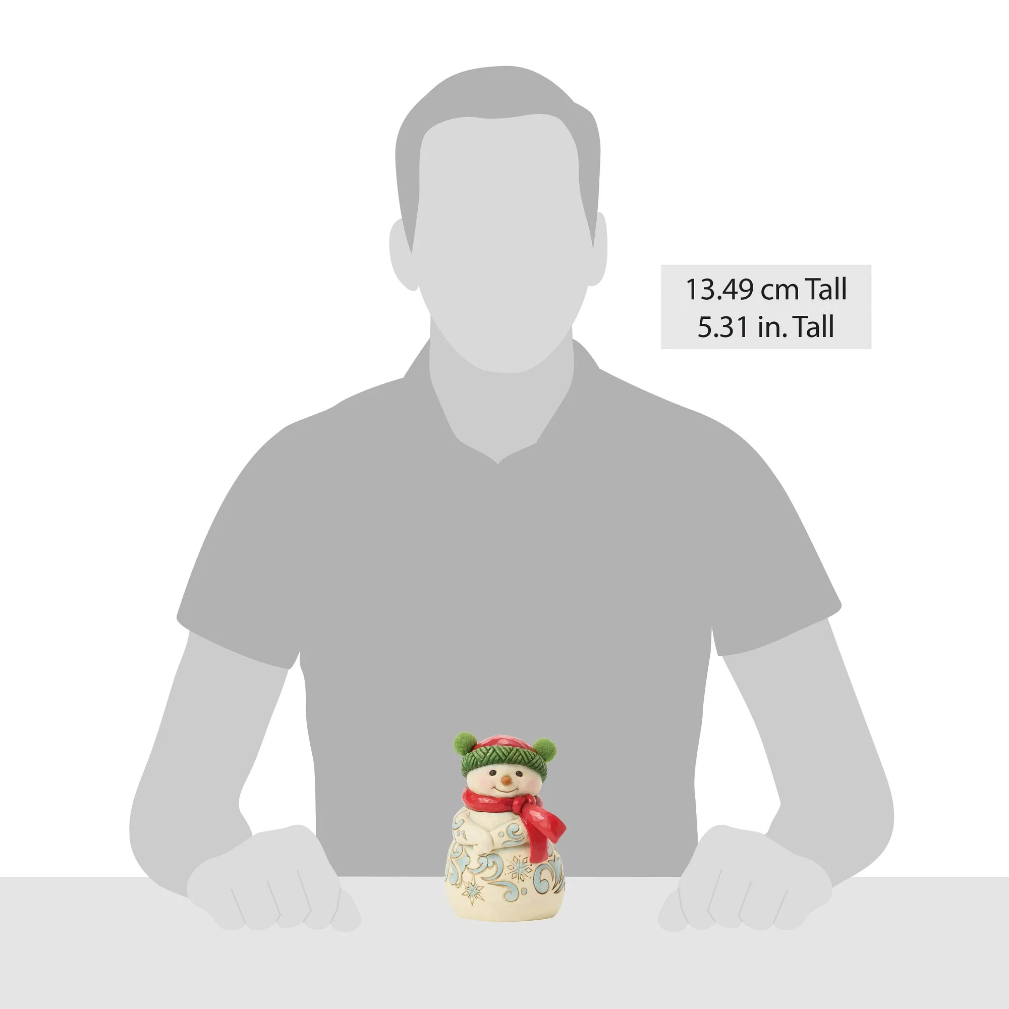 Snowman with Pom Pom Hat - Image 5
