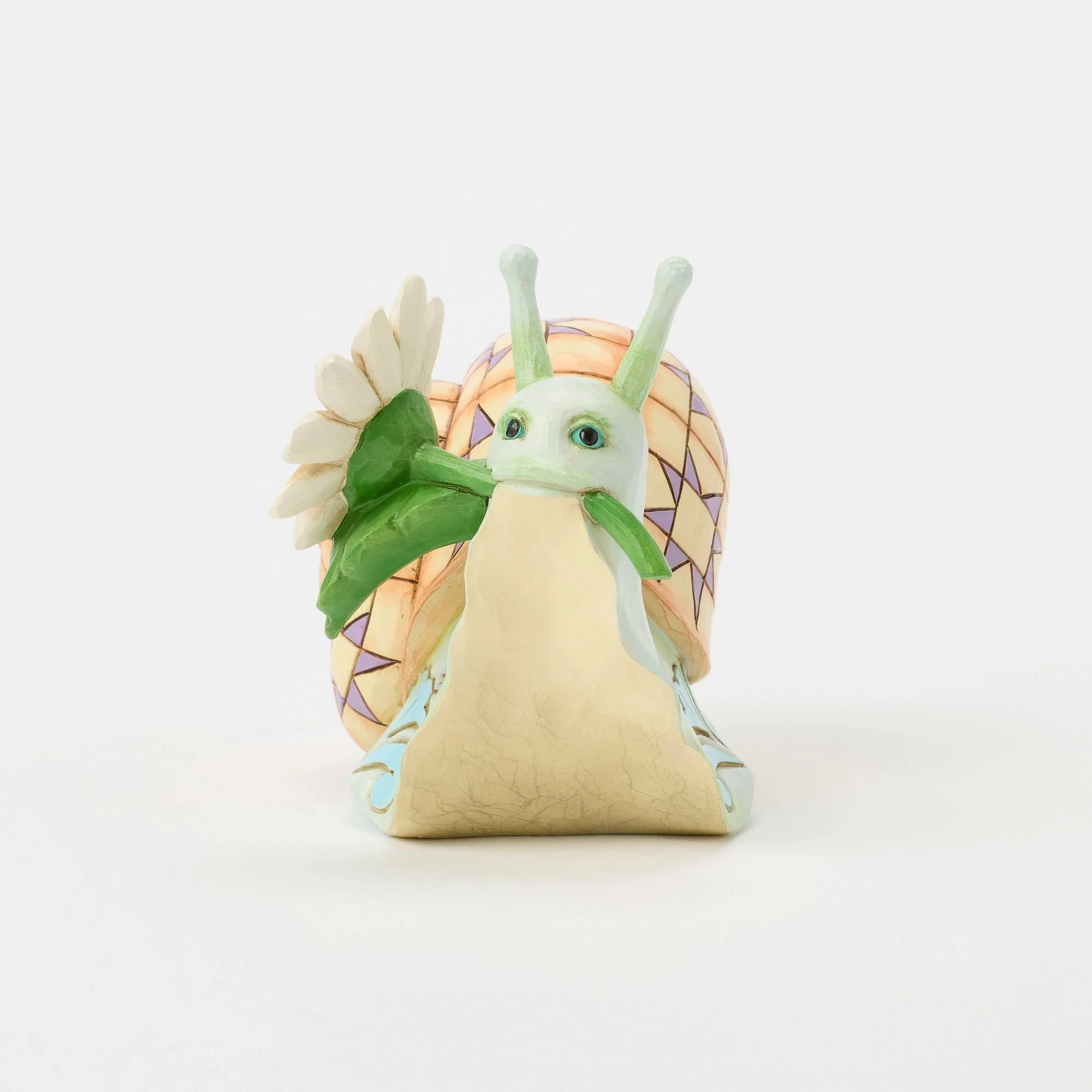 Springtime Charmer (Snail with Daisy Figurine) - Image 3