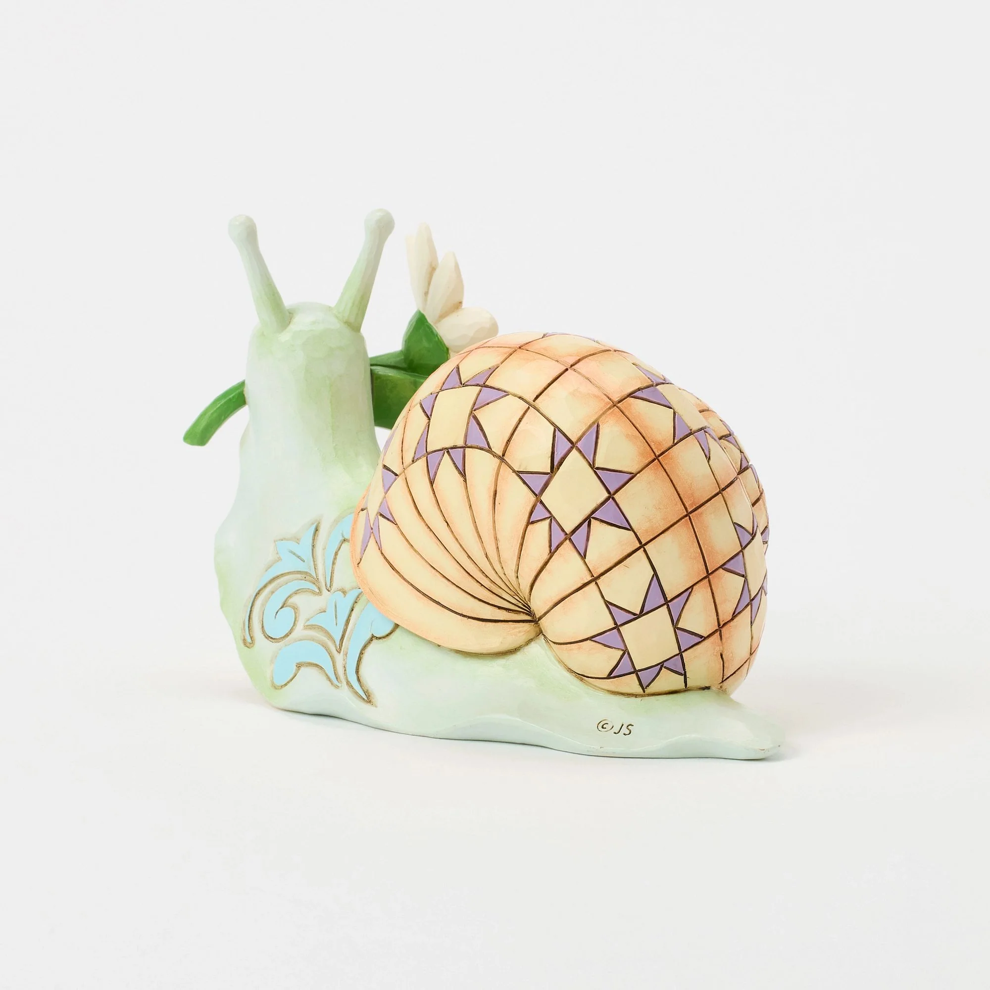 Springtime Charmer (Snail with Daisy Figurine) - Image 5