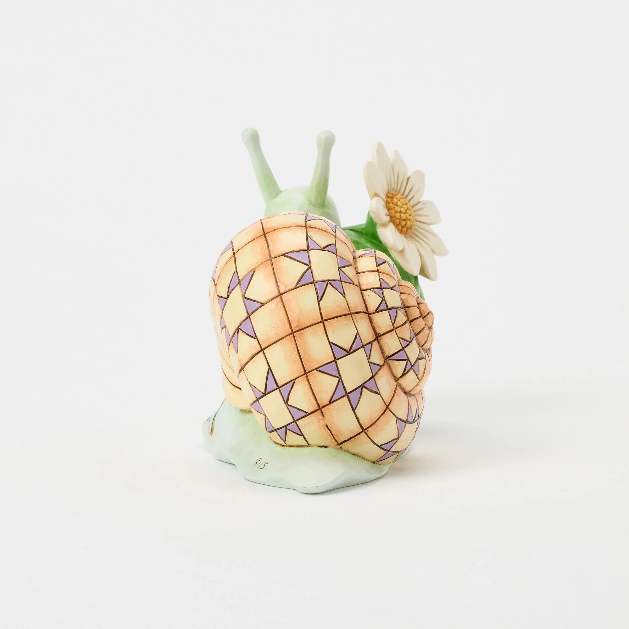 Springtime Charmer (Snail with Daisy Figurine) - Image 6