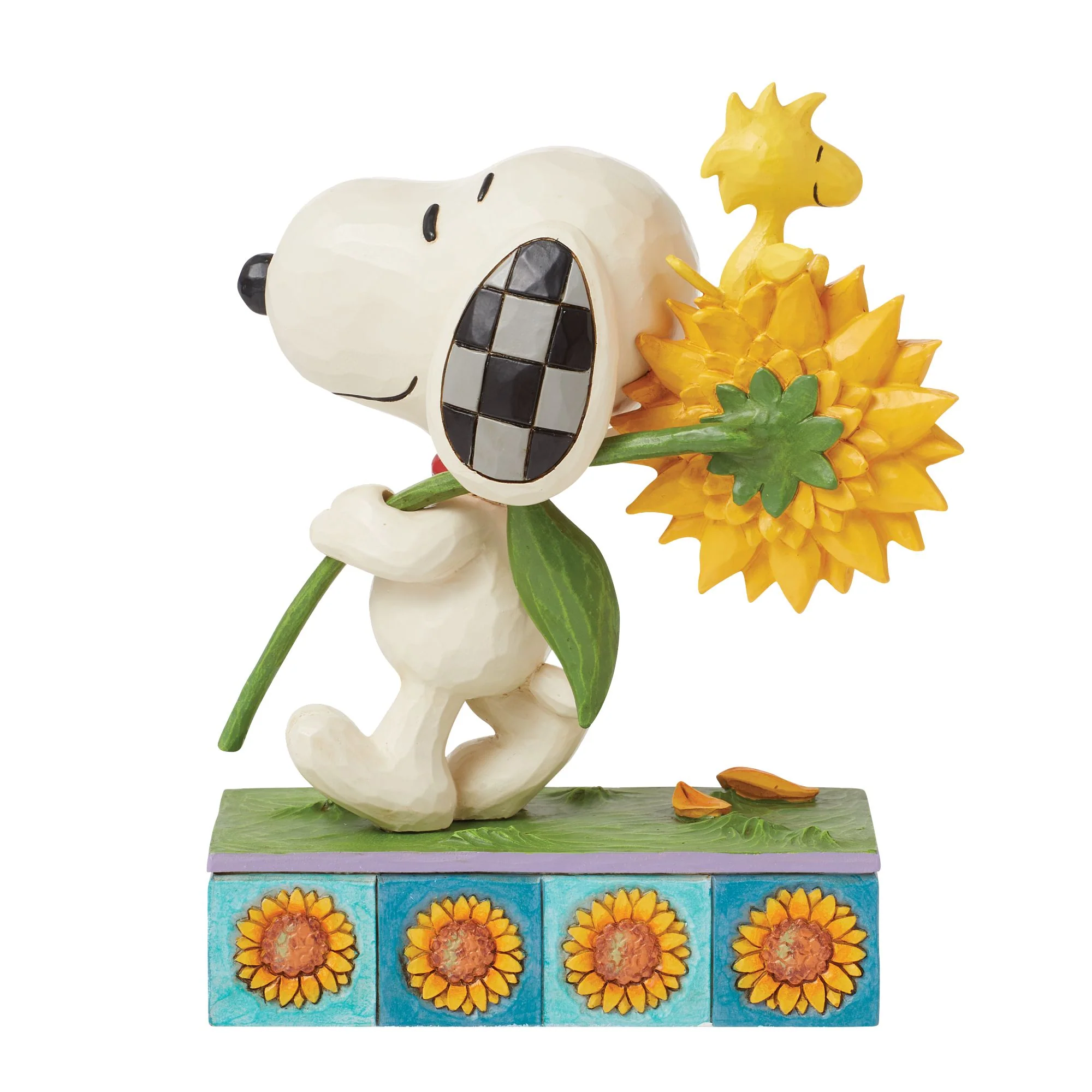 Sunsational Friendship (Snoopy Sunflower Figurine) - Peanuts by Jim Shore - Image 3