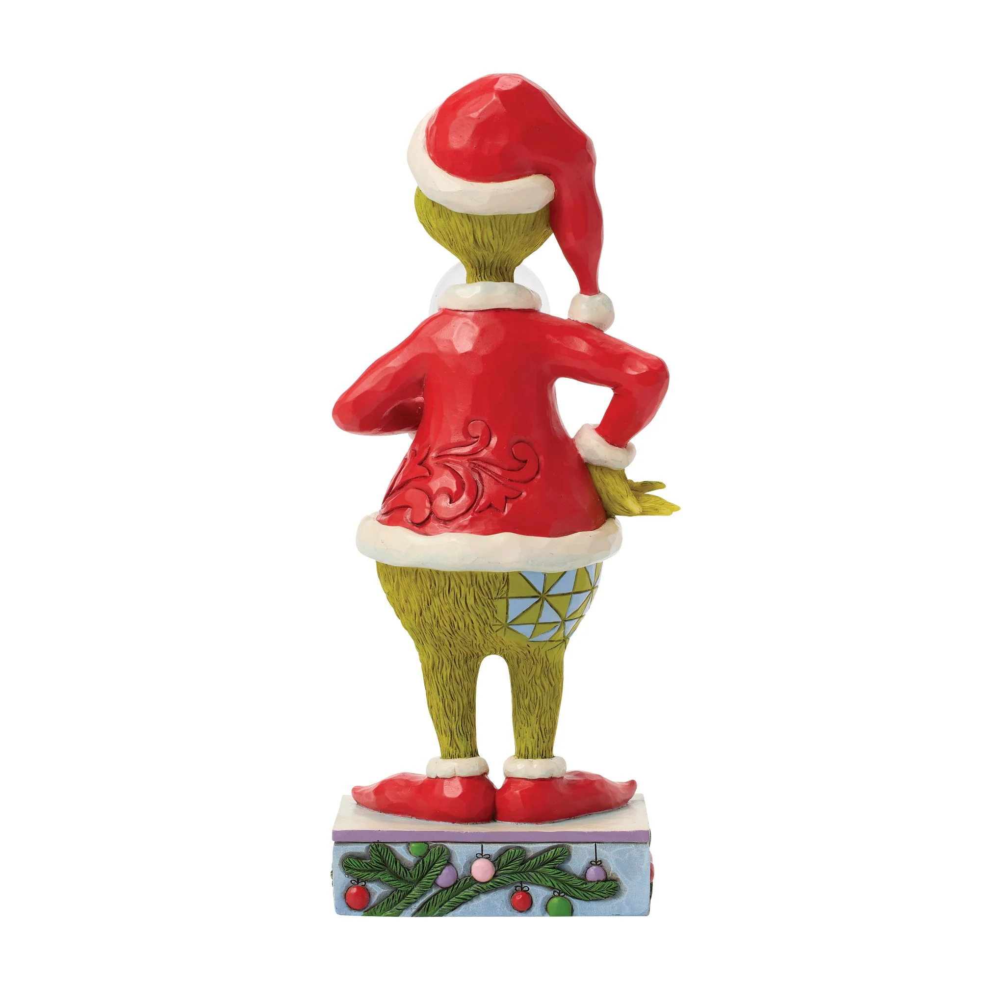 The Grinch Holding Dry Dome with Max Figurine - Image 4