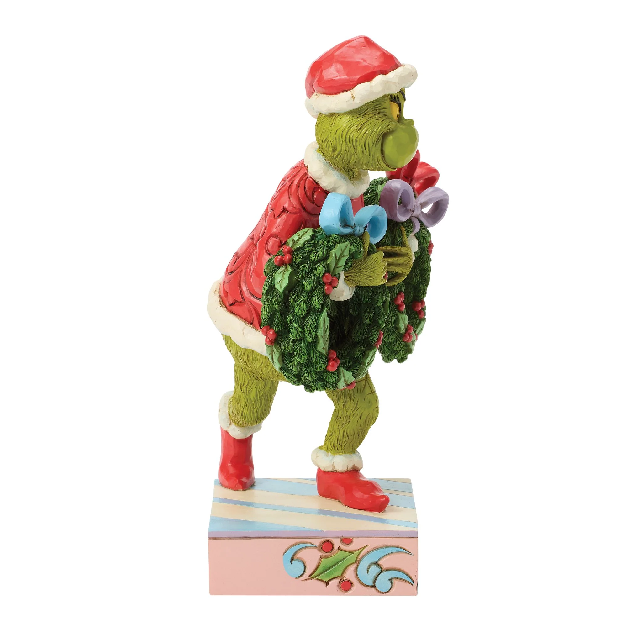 The Grinch Stealing Wreaths Figurine - Image 5