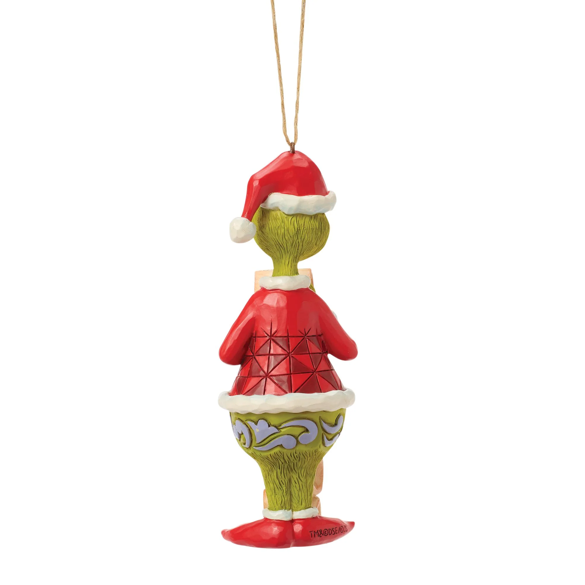 The Grinch with Lists Hanging Ornament - Image 4