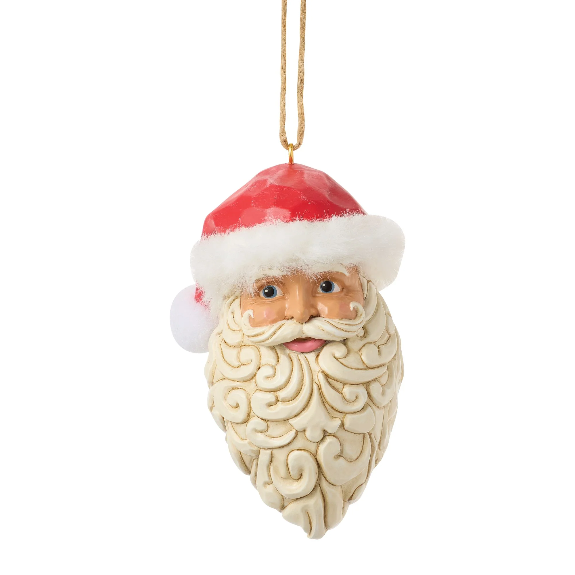 Vintage Santa Head Hanging Ornament