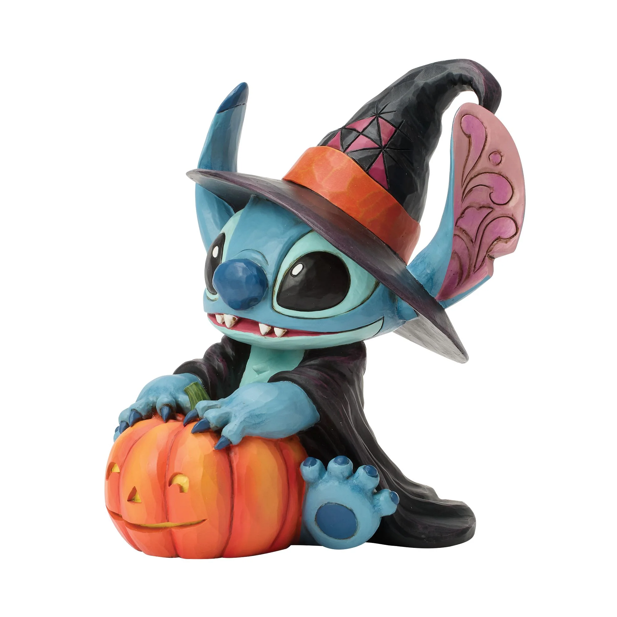 Witchy Stitch (Stitch Witch with Jack-O-Lantern Figurine) - Image 3